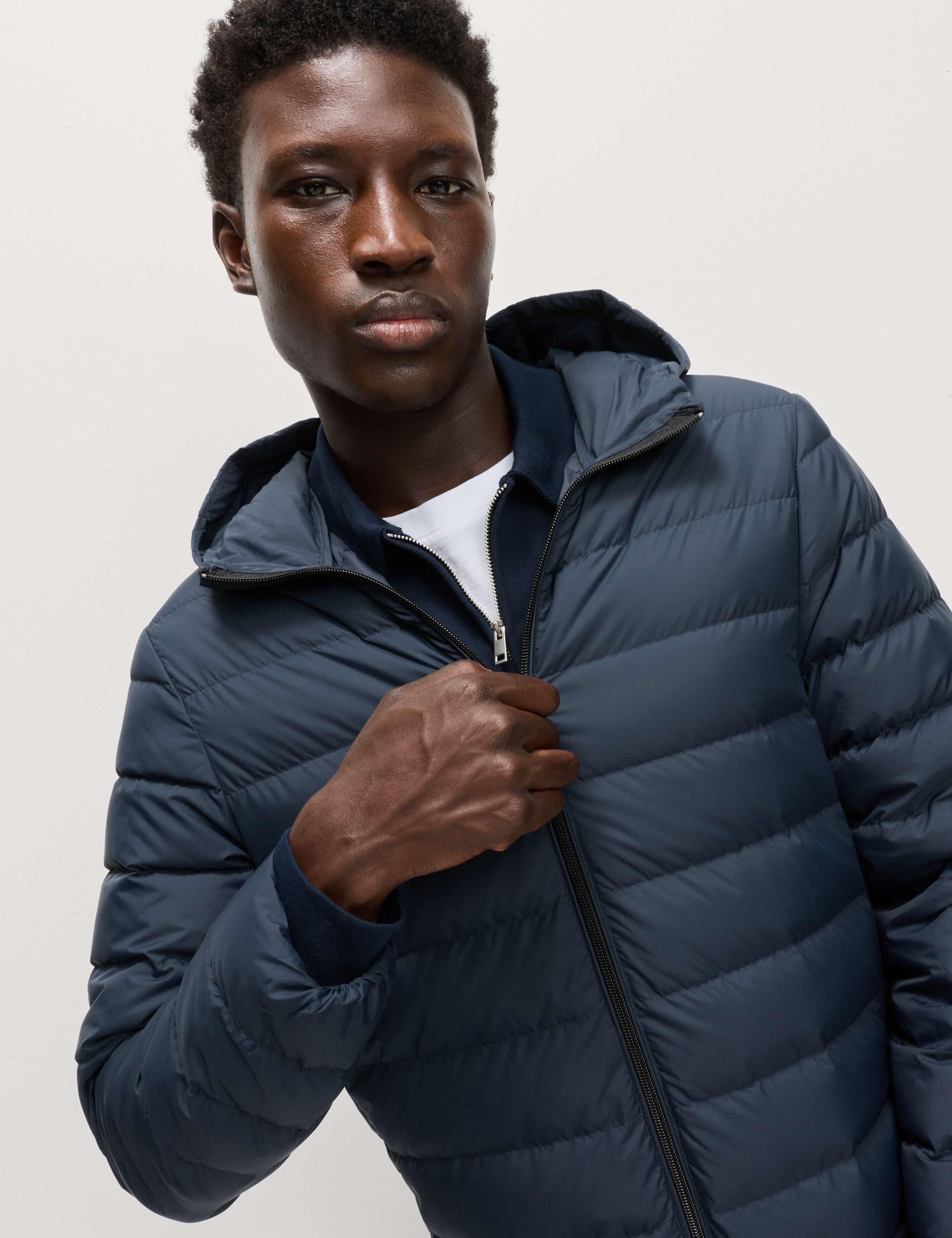 Lightweight Feather & Down Padded Jacket 4 of 9