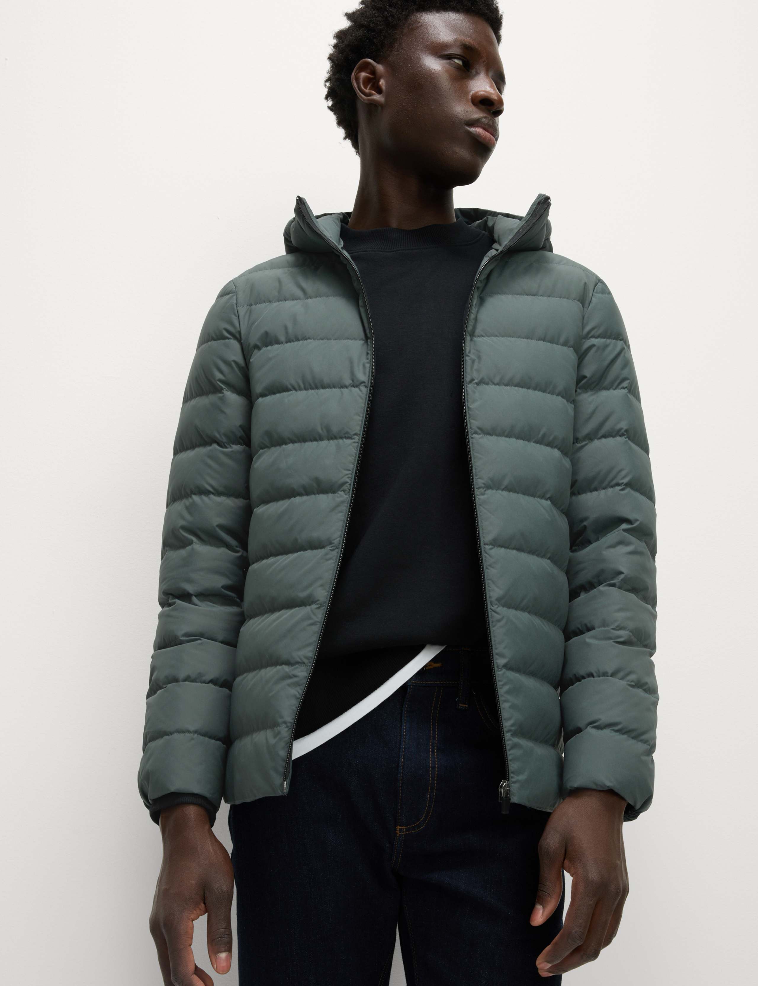 Lightweight Feather & Down Padded Jacket 4 of 9