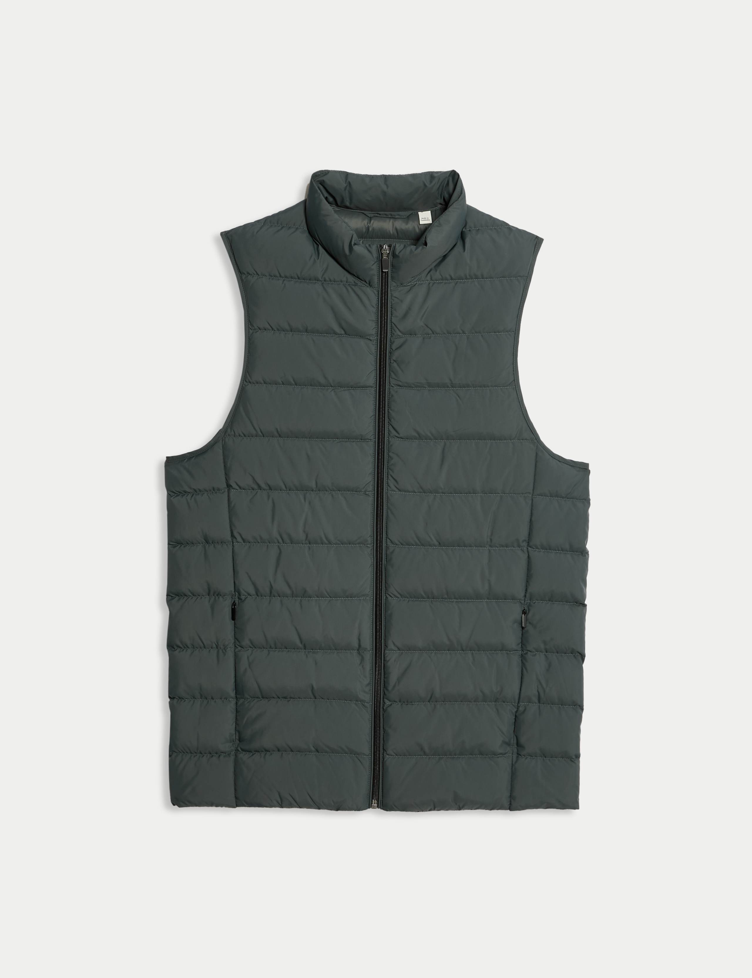 Feather and Down Padded Lightweight Gilet 2 of 7