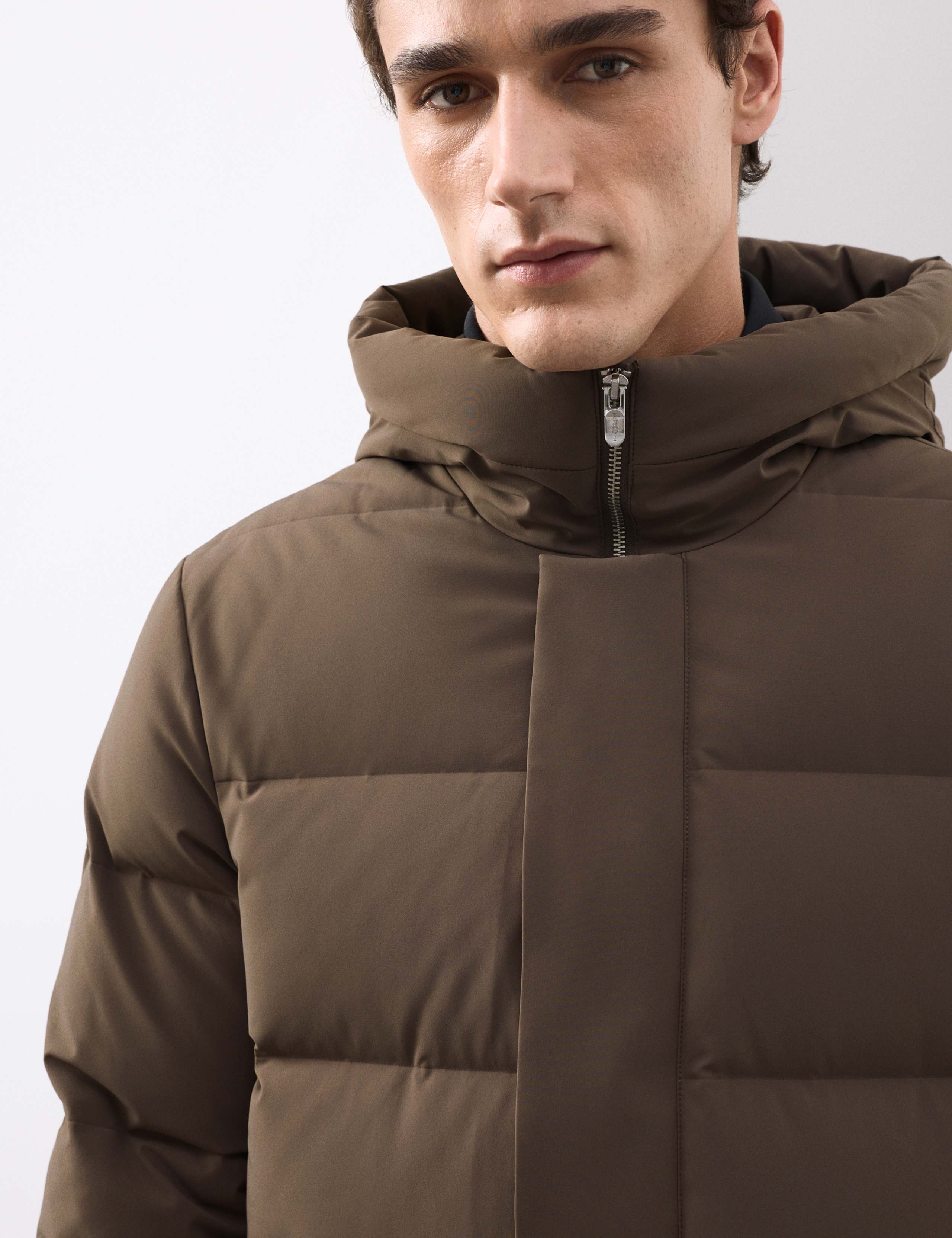 Feather and Down Puffer Jacket with Stormwear™ 4 of 7