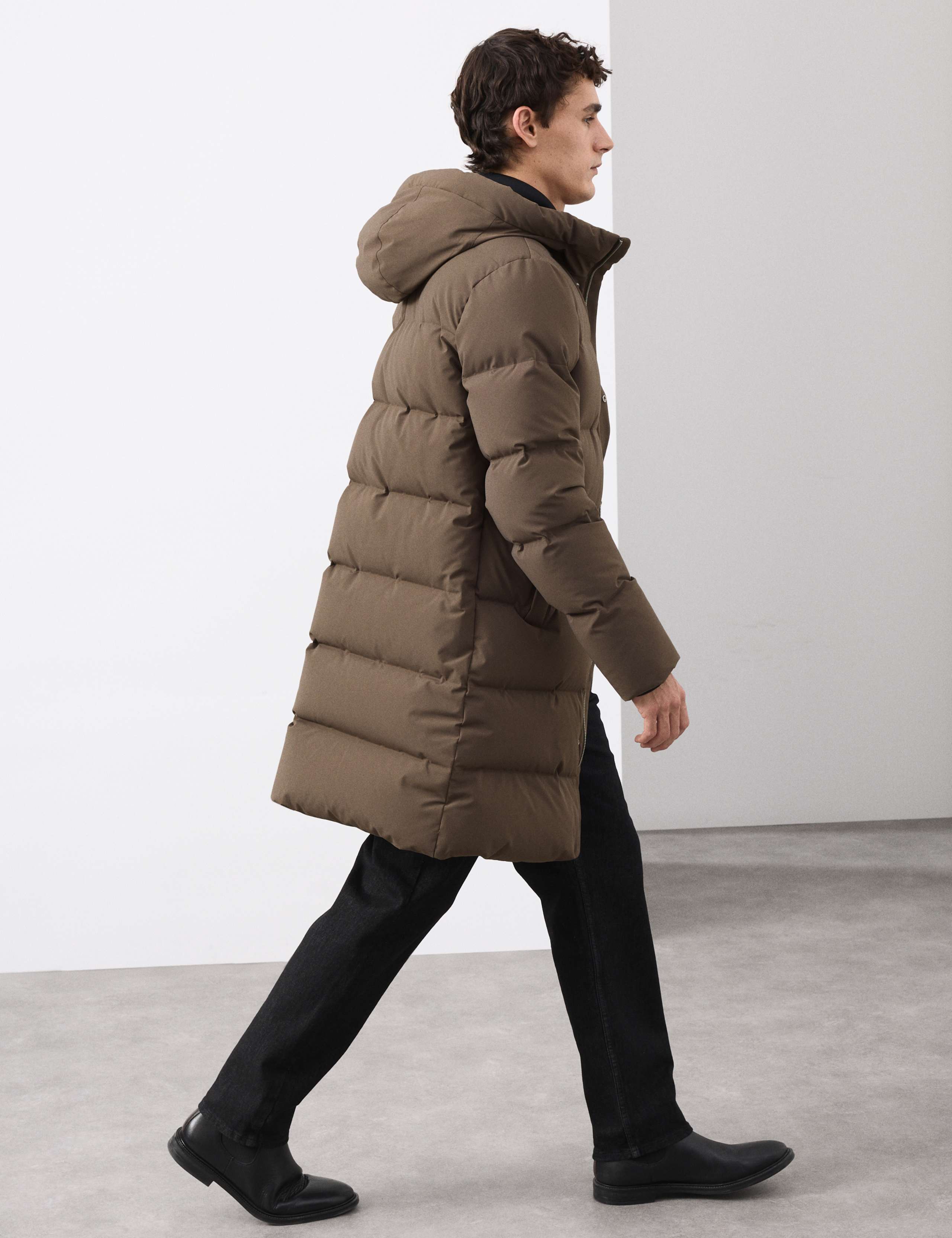 Feather and Down Puffer Jacket with Stormwear™ 6 of 7