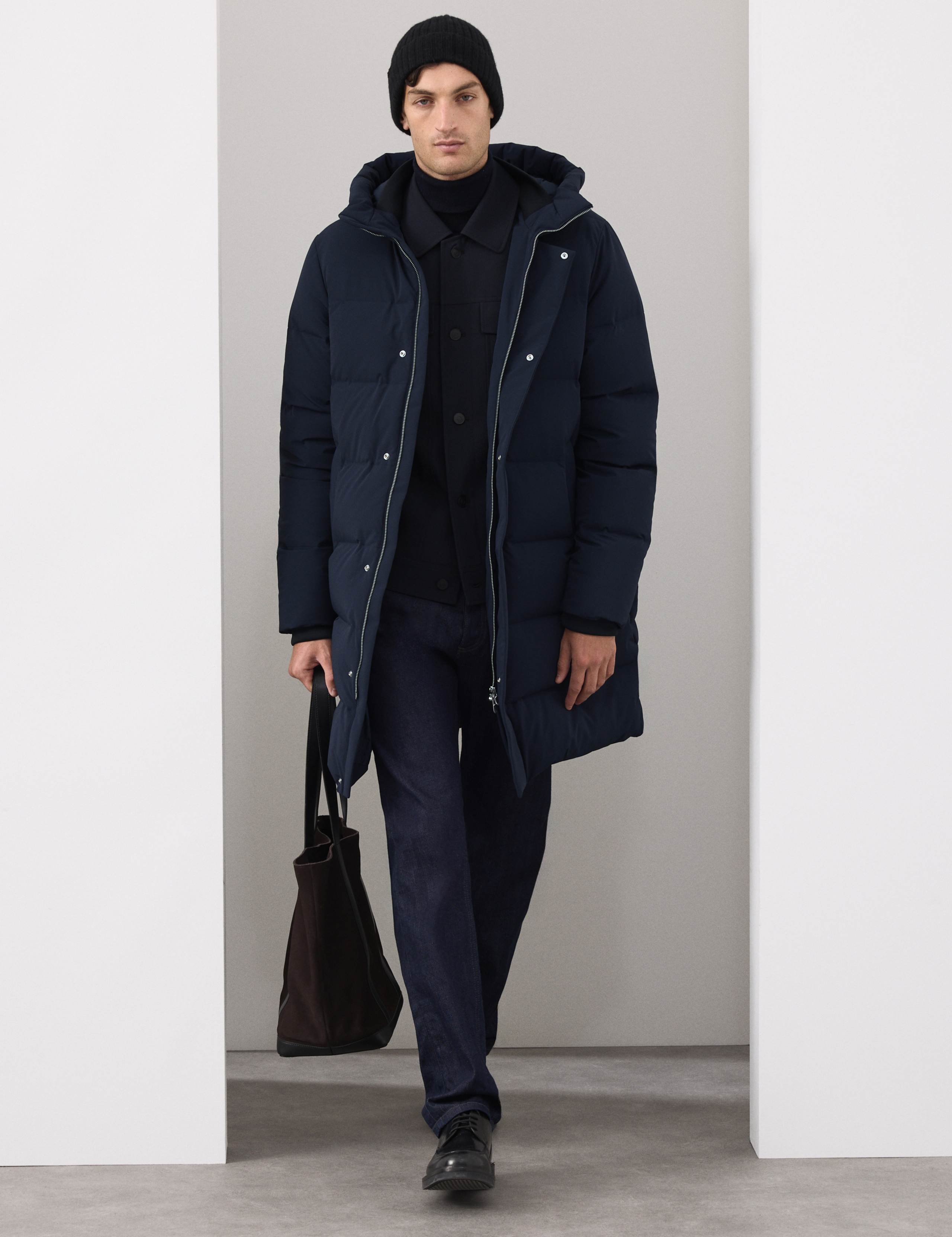 Feather and Down Puffer Jacket with Stormwear™ 1 of 7