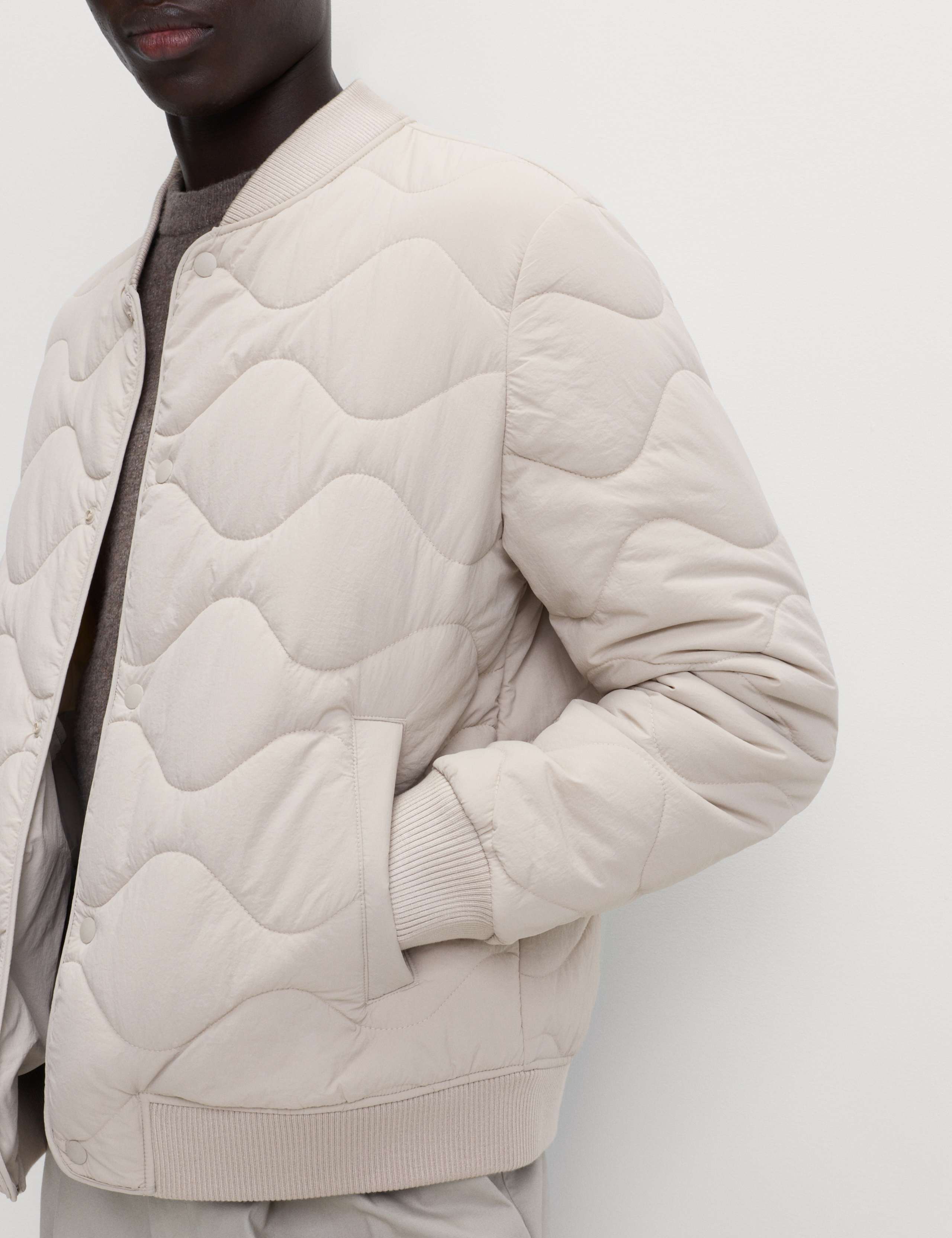 Quilted Onion Bomber Jacket 4 of 7