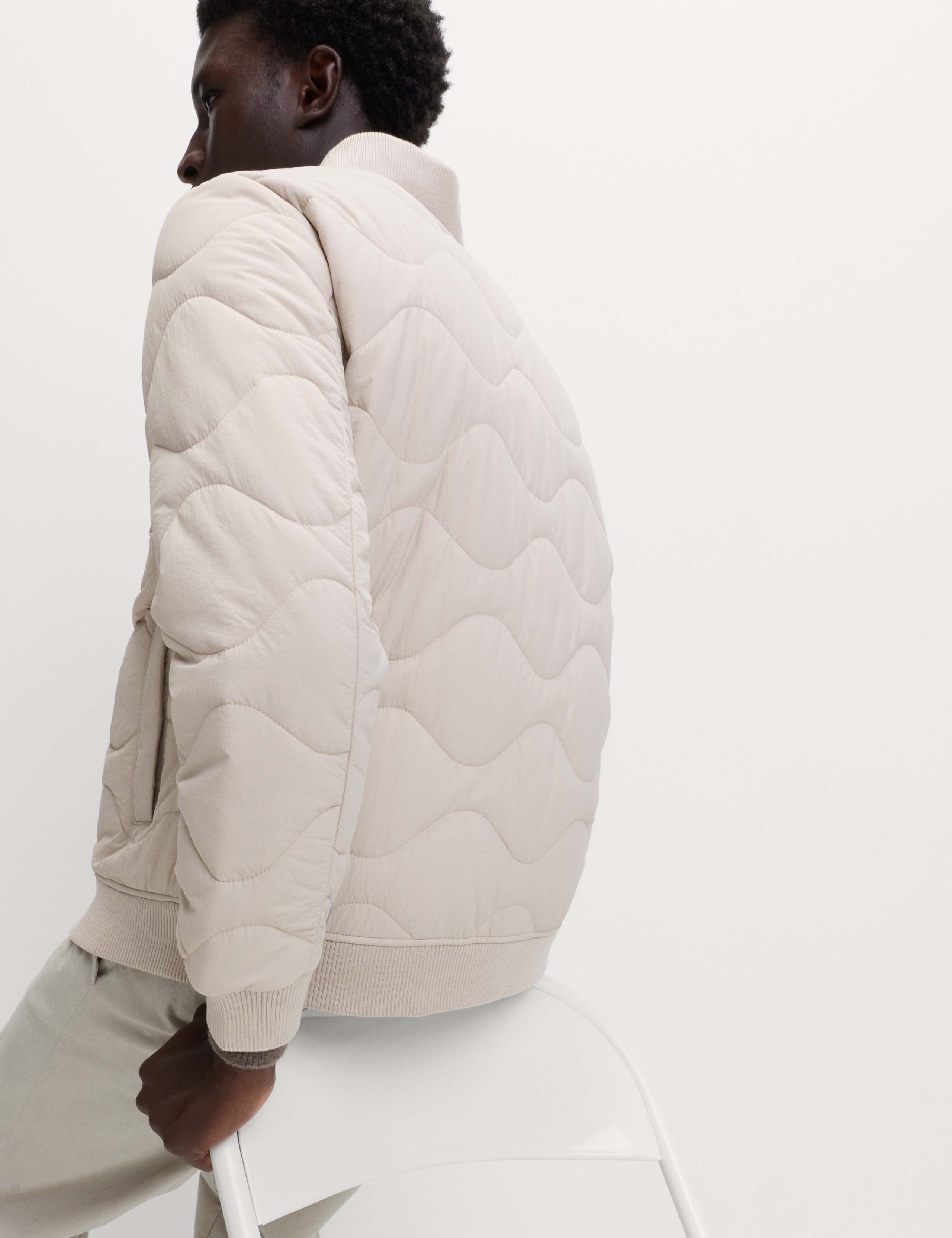 Quilted Onion Bomber Jacket 5 of 7
