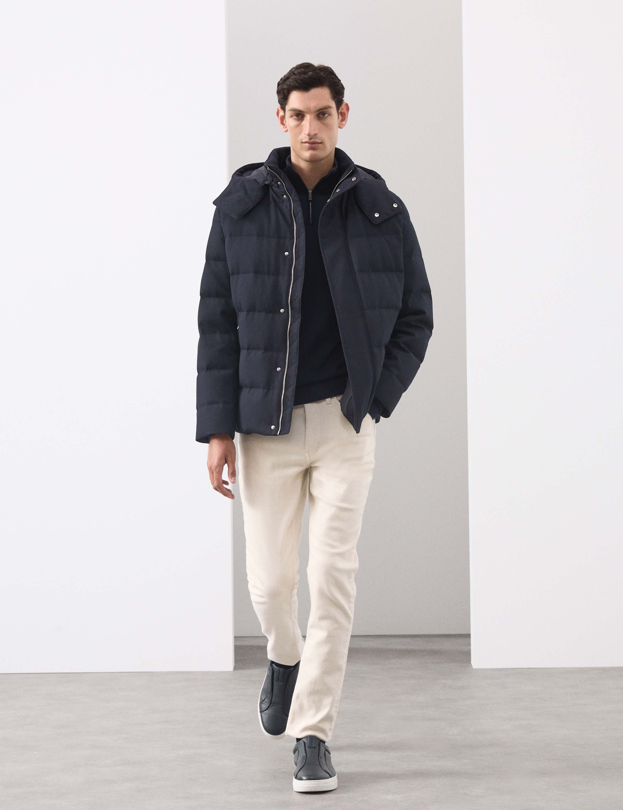 Feather & Down Performance Puffer Jacket with Stormwear™ Plus 4 of 8