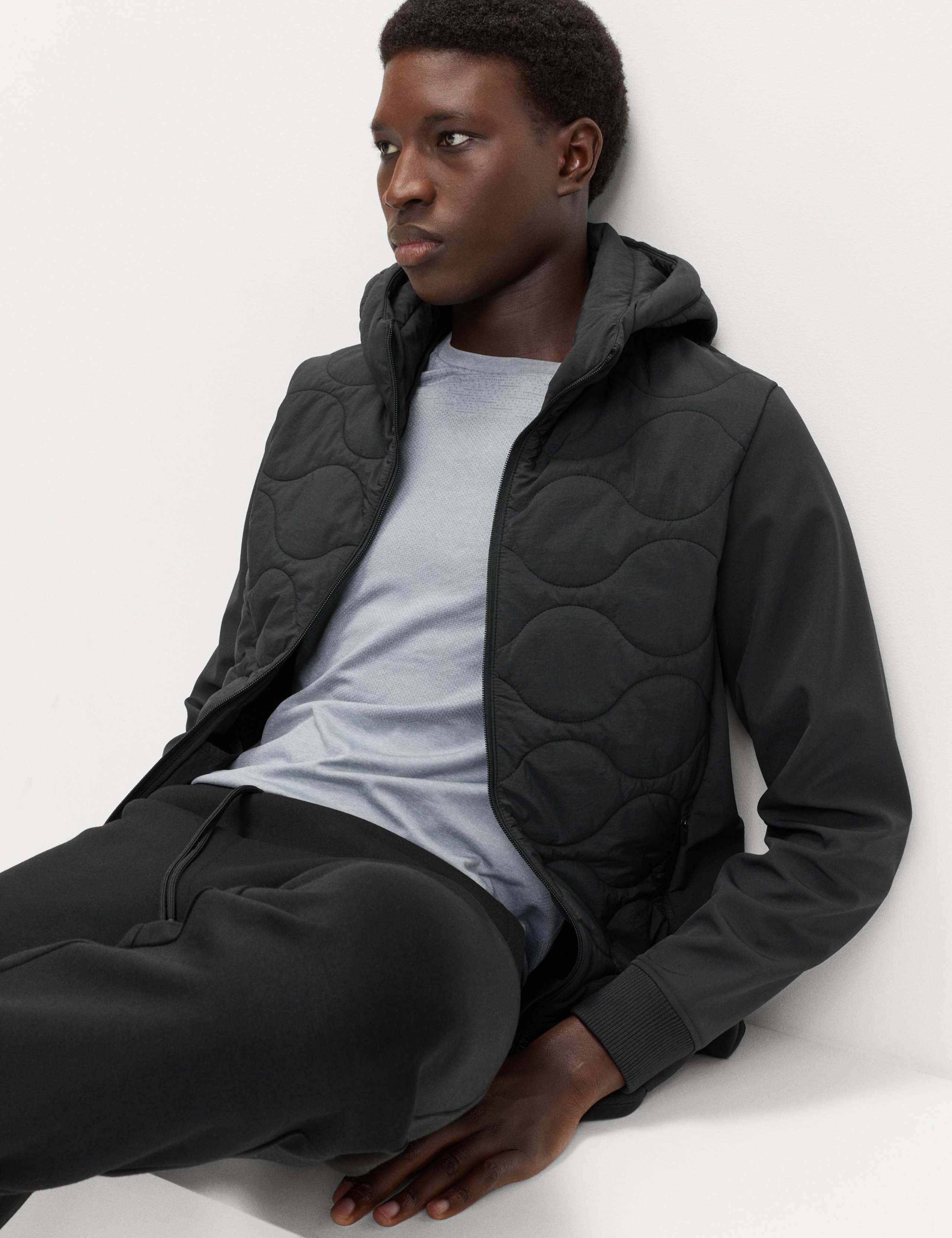 Quilted Hooded Jacket with Stormwear™ 3 of 5