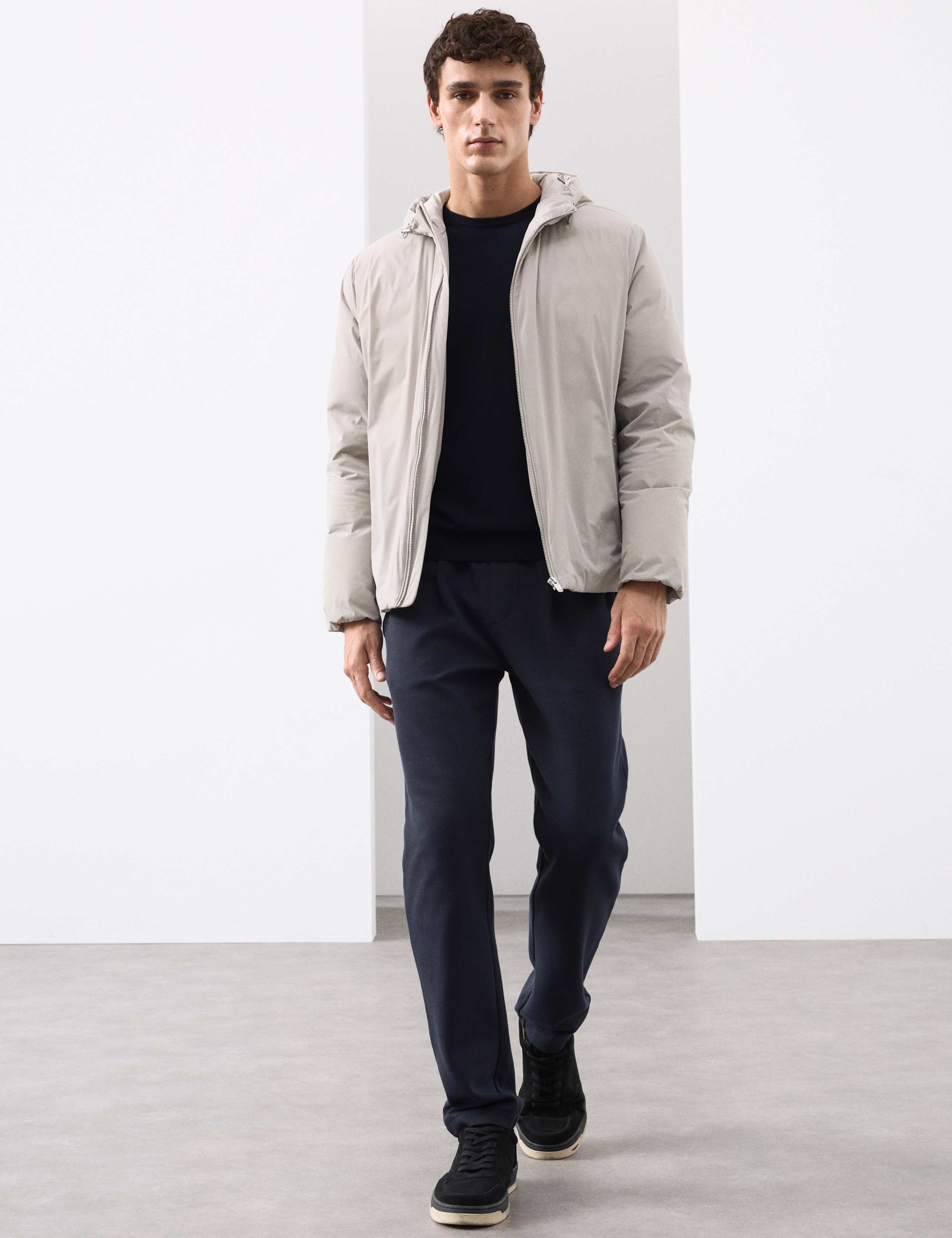 Feather and Down Puffer Jacket 2 of 5