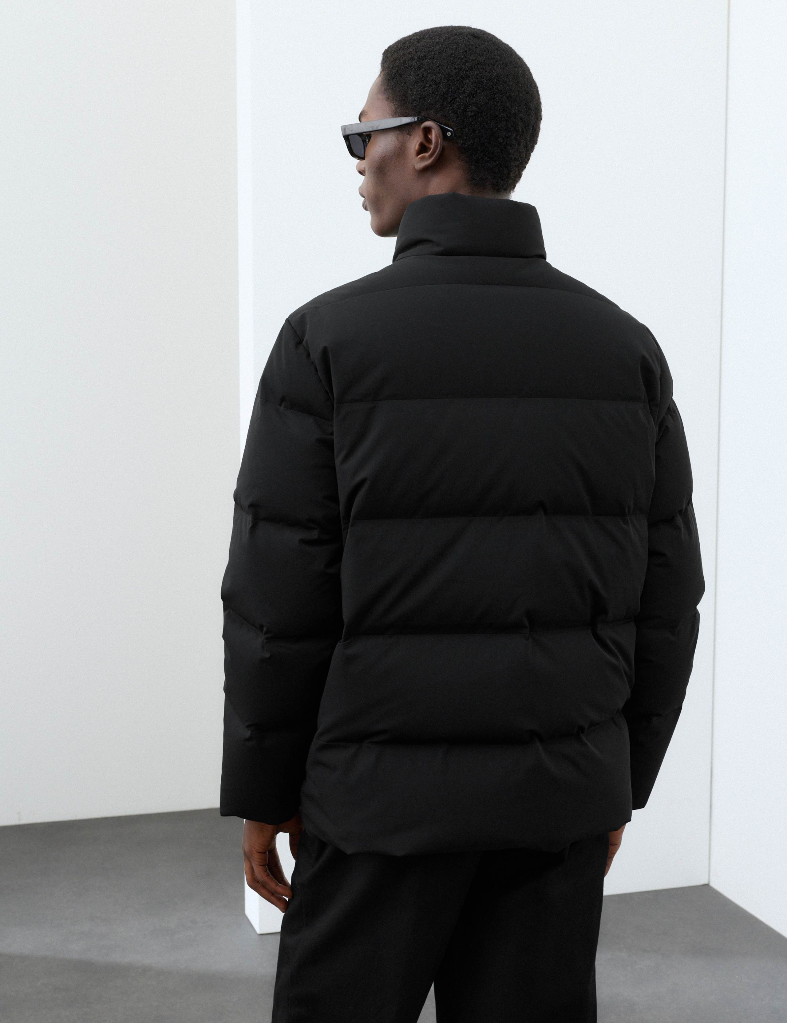 Feather & Down Funnel neck Puffer Jacket with Stormwear™ 3 of 6
