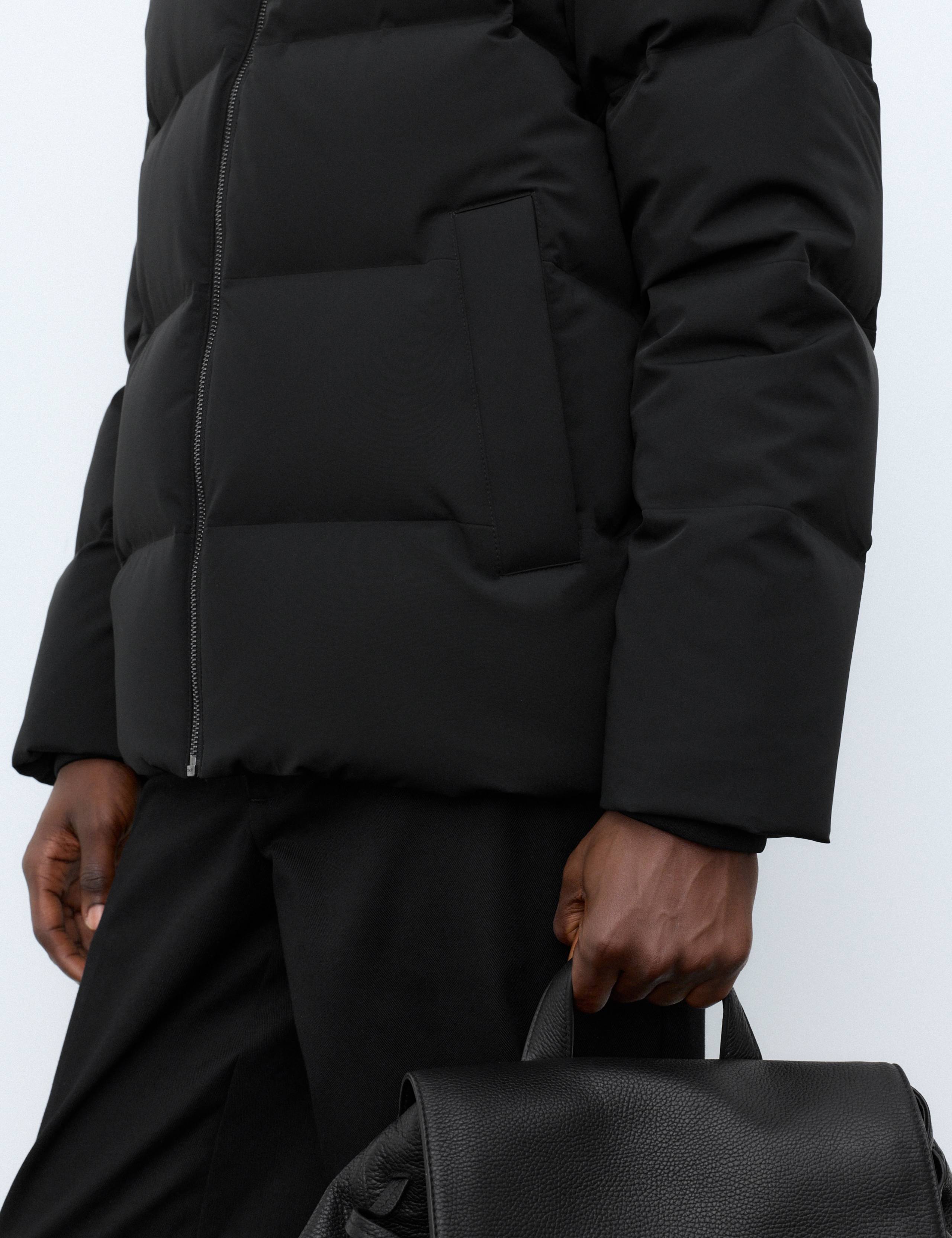 Feather & Down Funnel neck Puffer Jacket with Stormwear™ 5 of 6