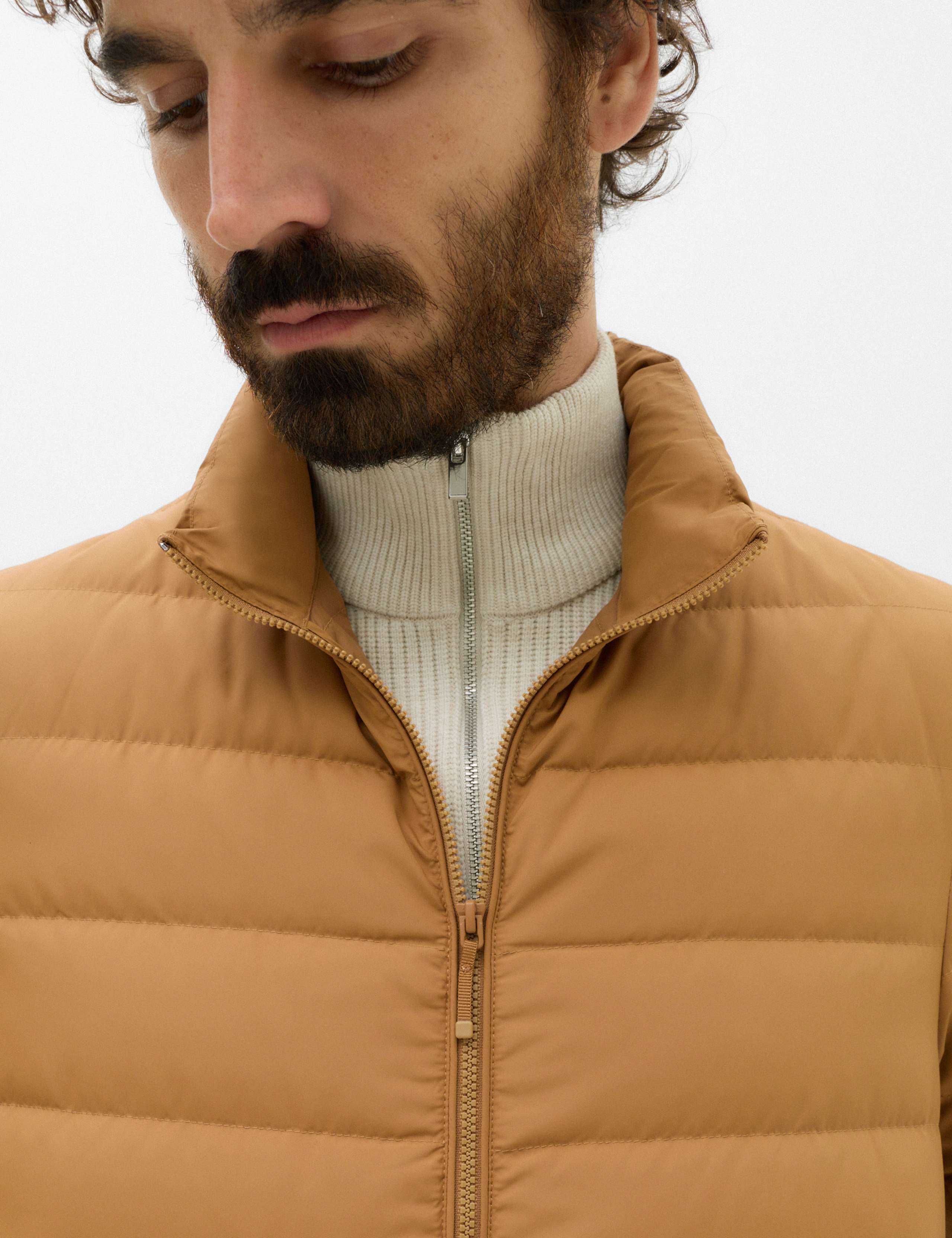 Feather and Down Packaway Puffer Jacket 3 of 7