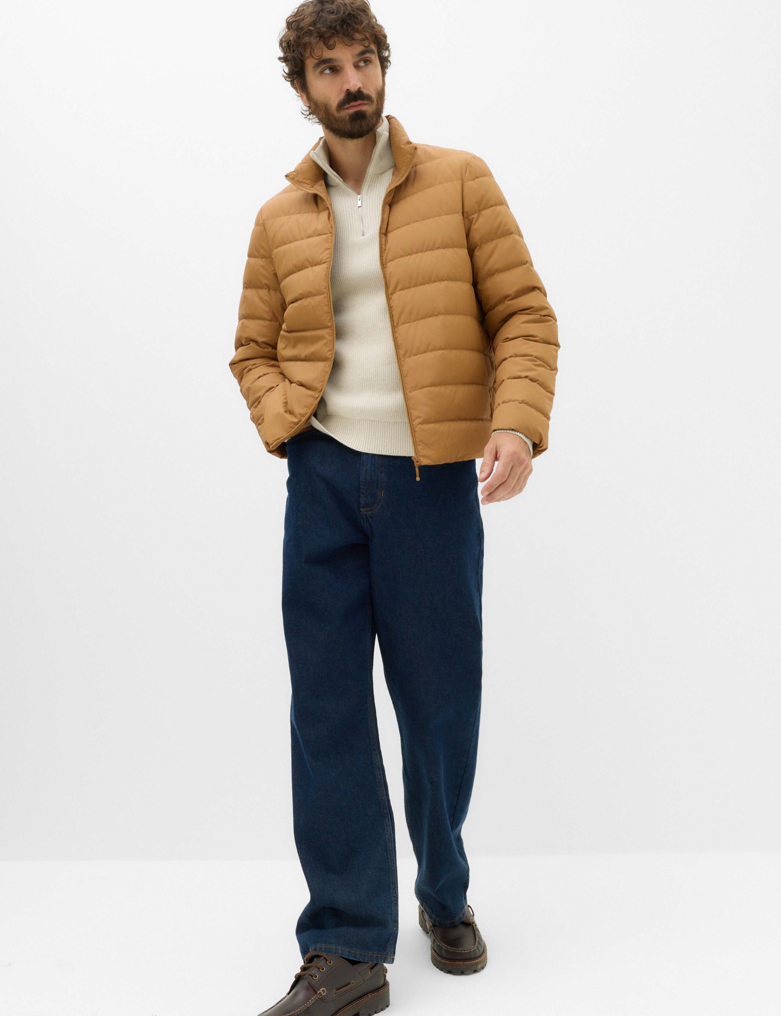 Feather and Down Packaway Puffer Jacket 7 of 7