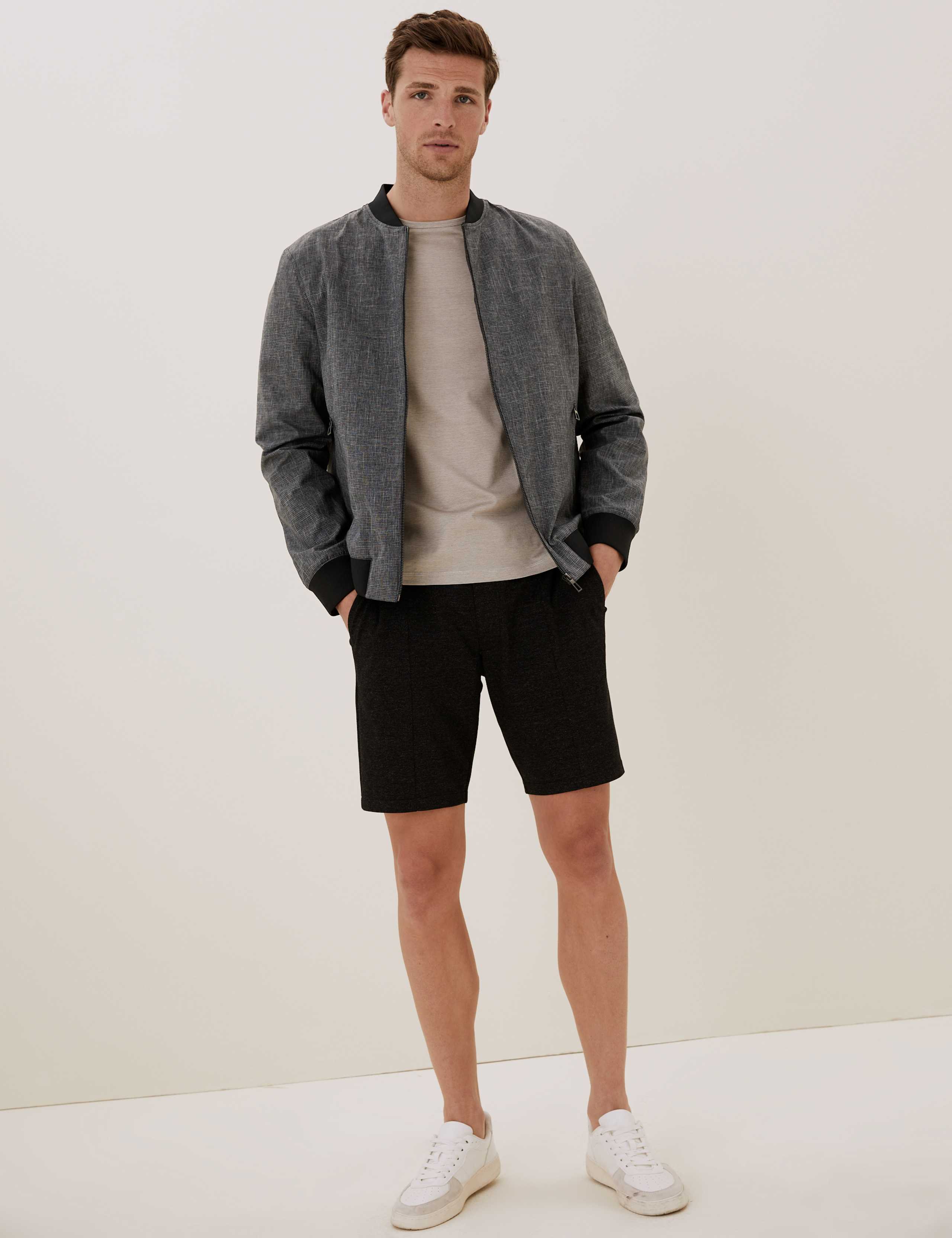 Textured Bomber Jacket Stormwear™ 1 of 7