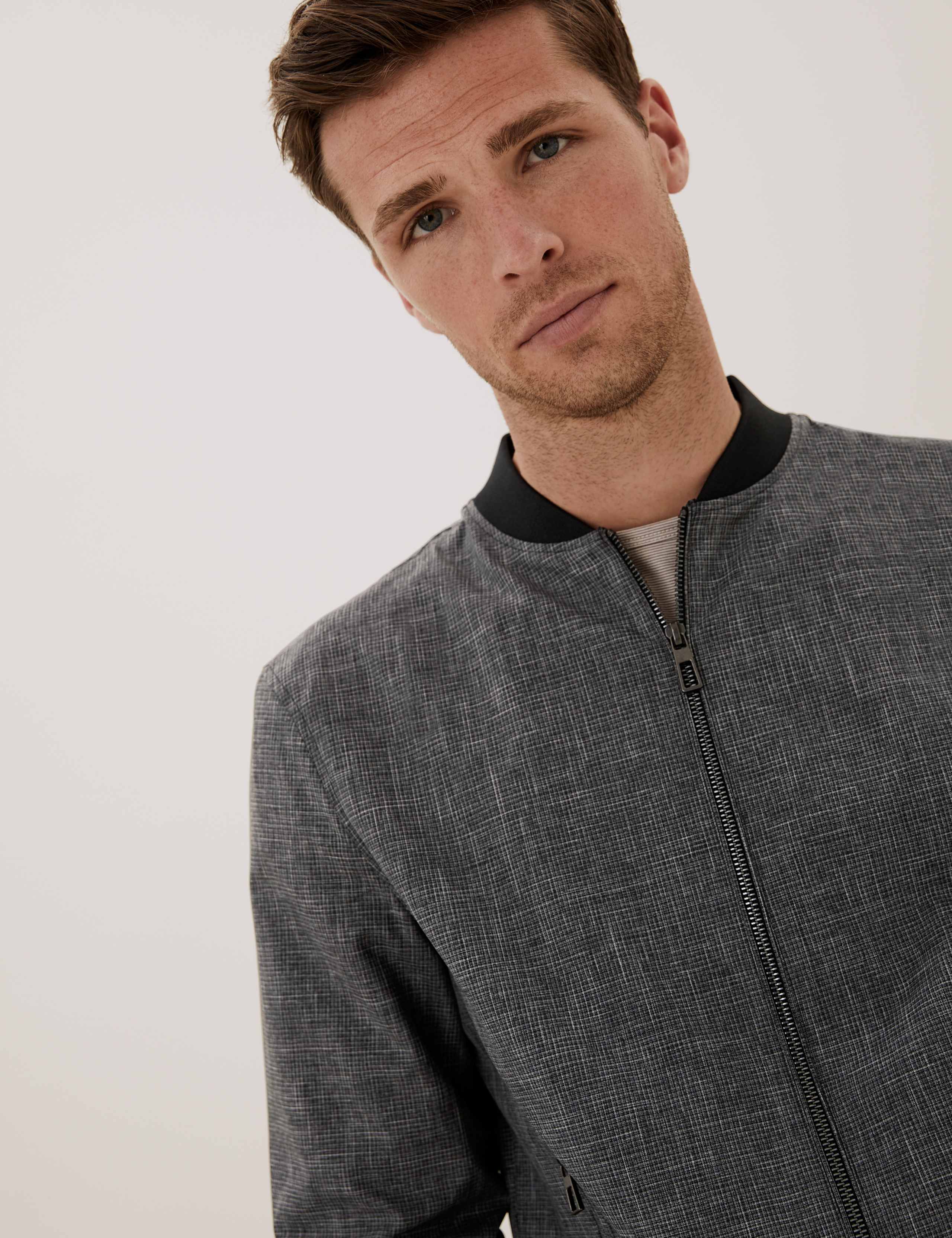 Textured Bomber Jacket Stormwear™ 3 of 7