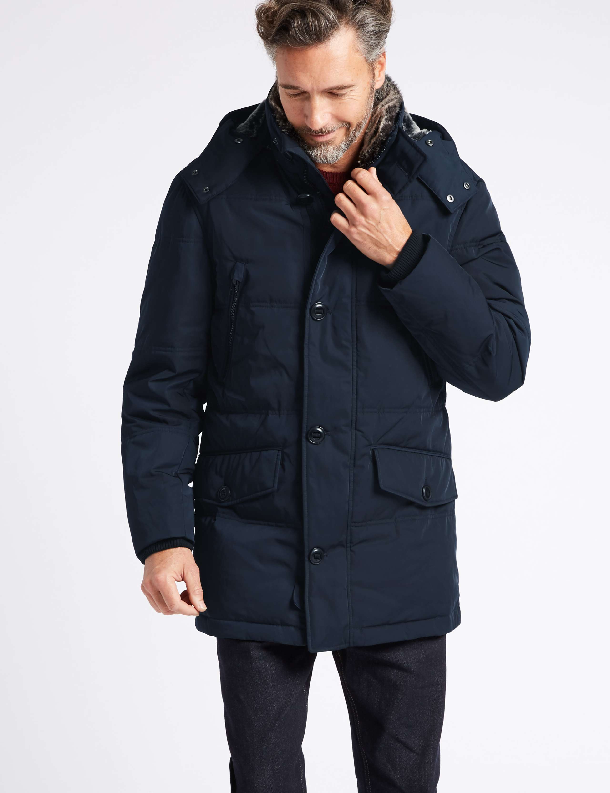 Down & Feather Parka with Stormwear™ 1 of 7