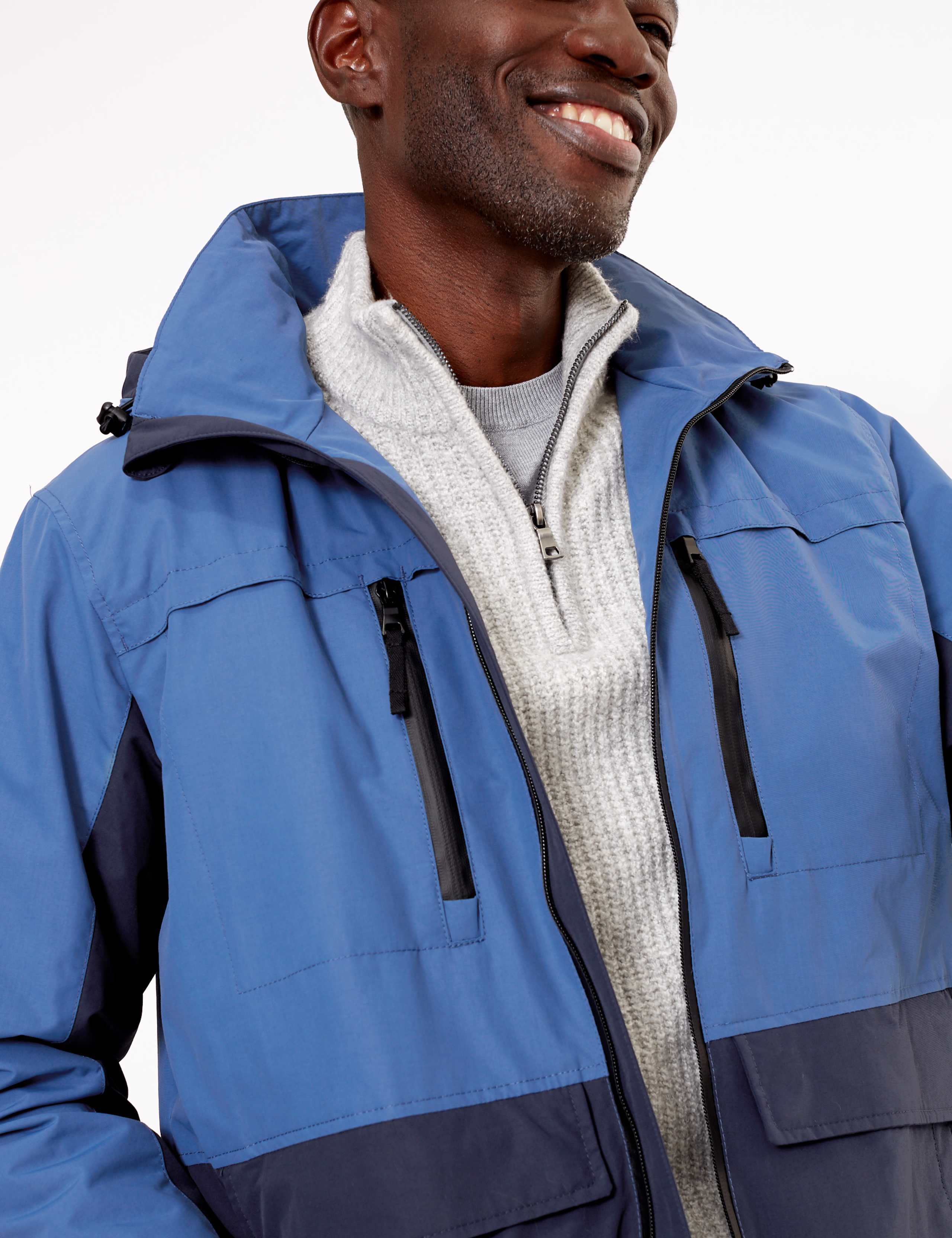 Colour Block Jacket with Stormwear™ 4 of 7