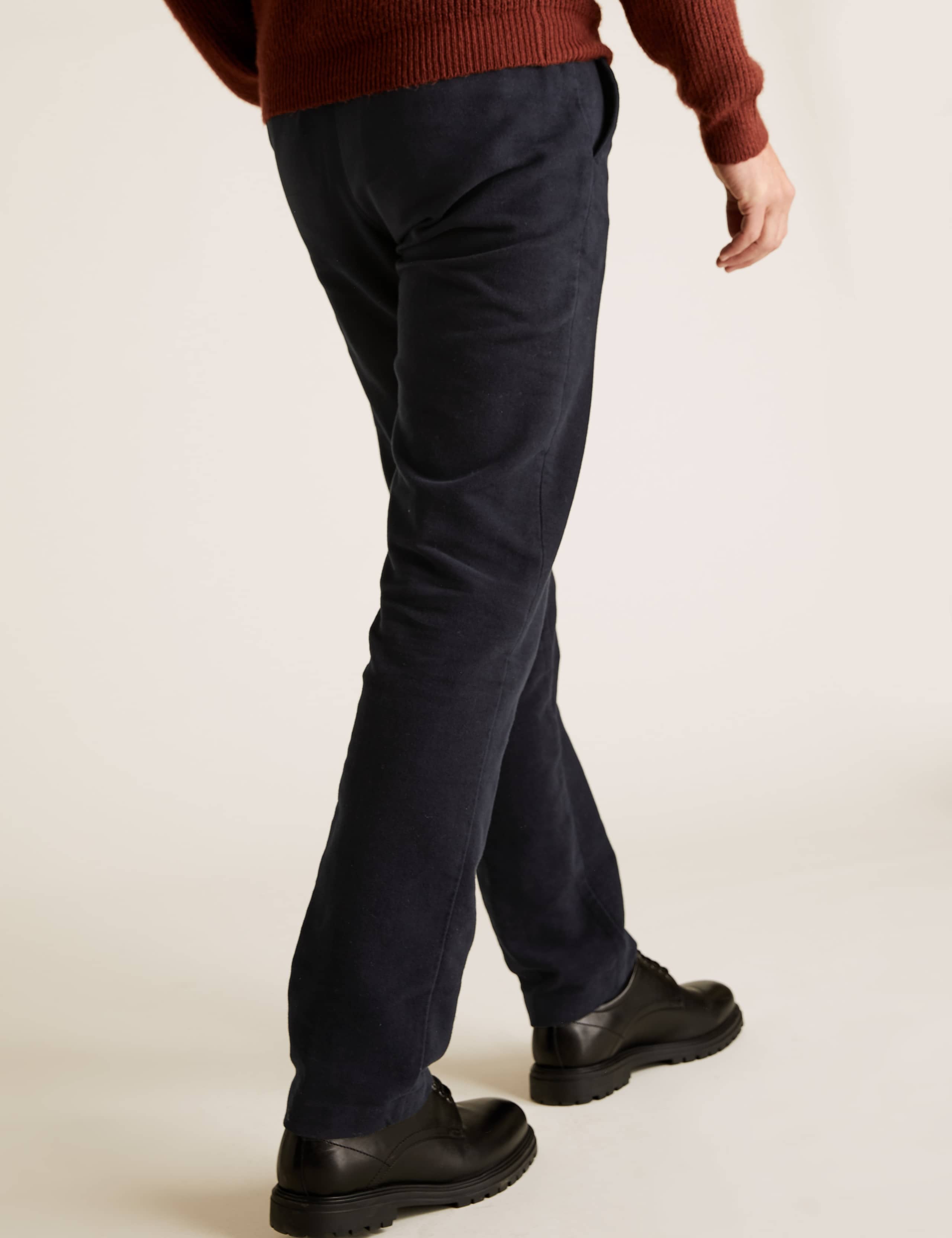 Regular Fit Italian Moleskin Chinos 4 of 4