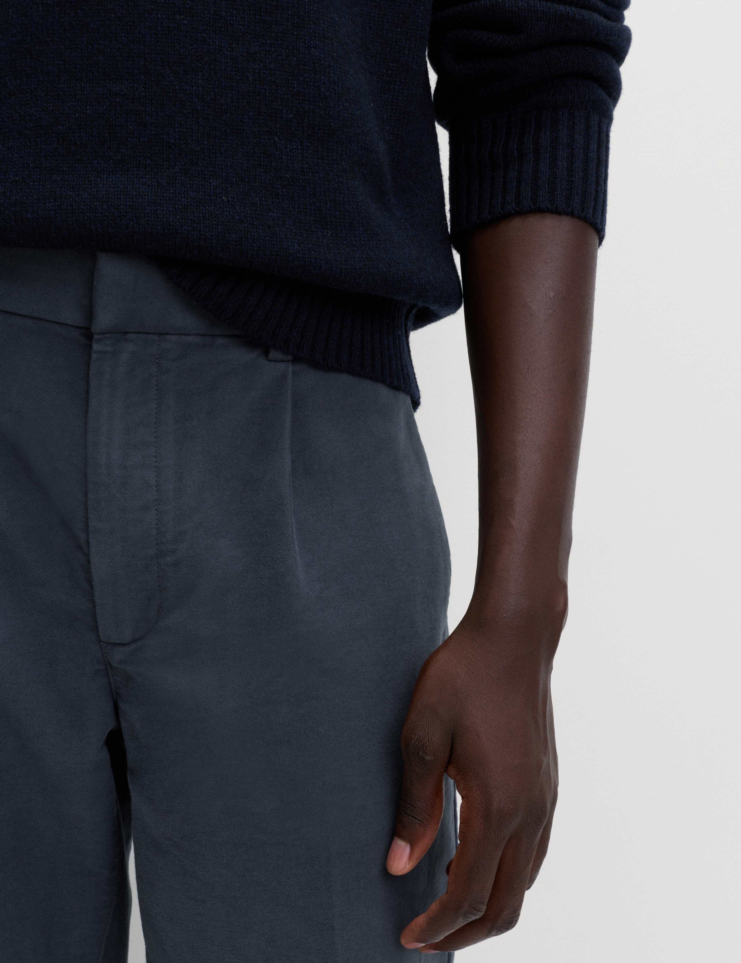 Regular Fit Italian Moleskin Trousers 4 of 6