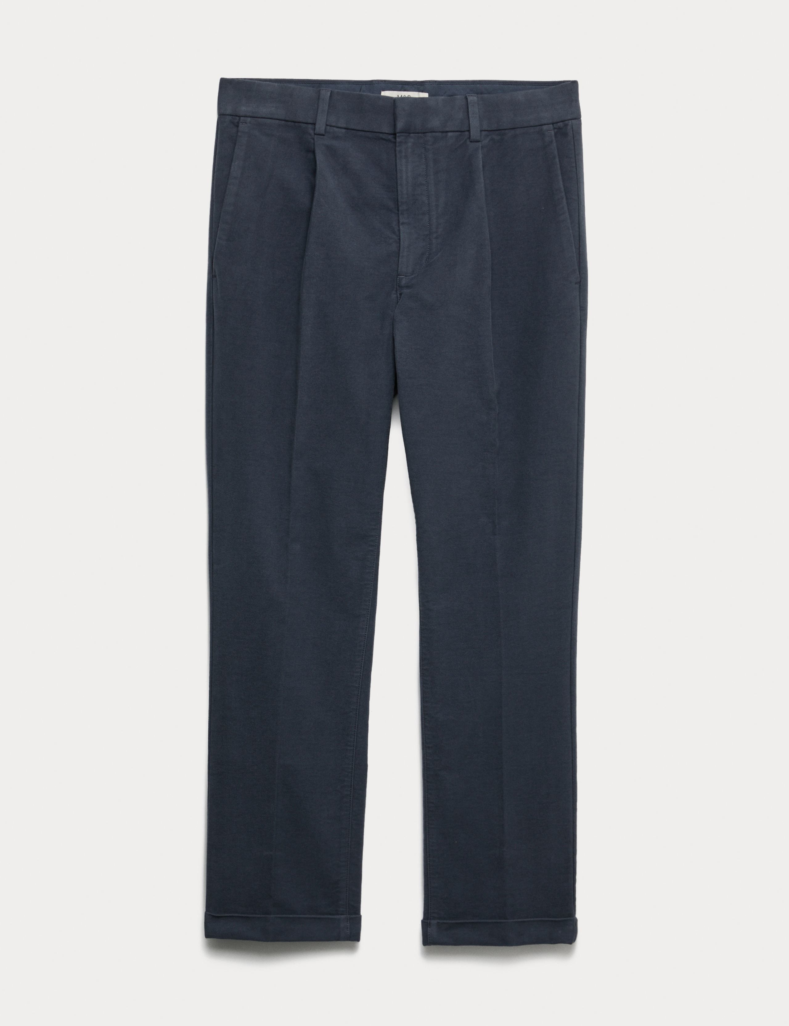 Regular Fit Italian Moleskin Trousers 2 of 6