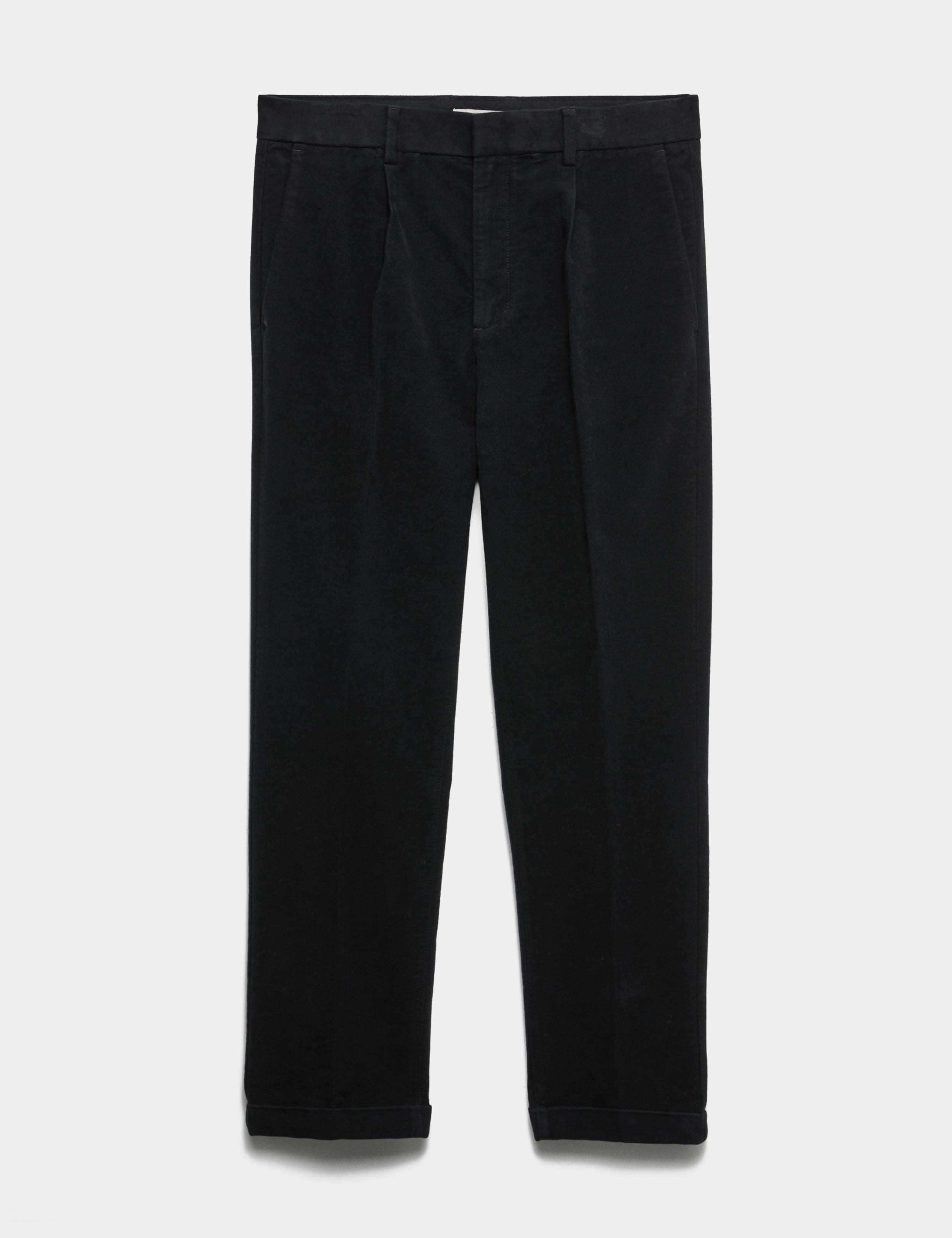 Regular Fit Italian Moleskin Trousers 2 of 5