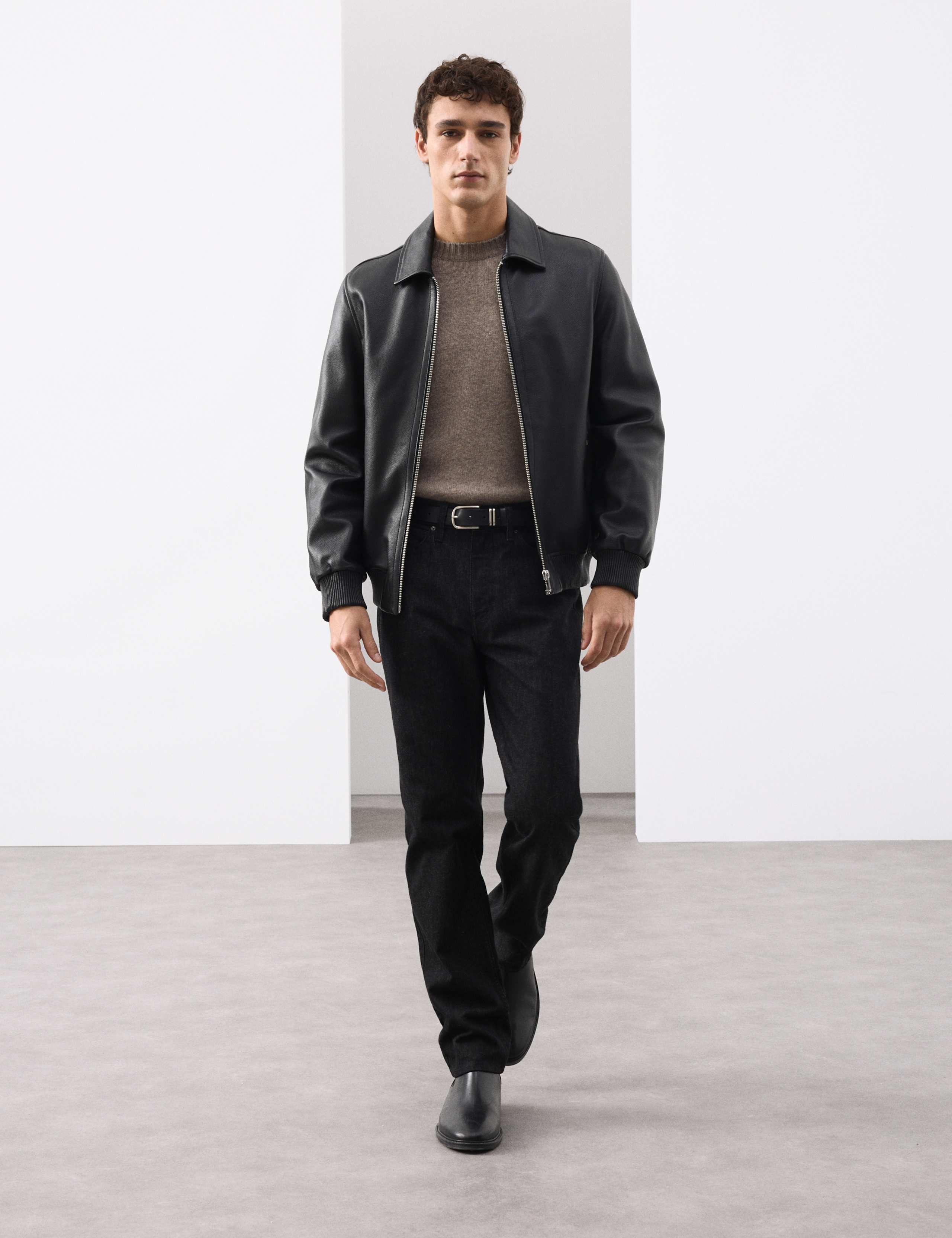 Straight Fit Jeans with Wool 4 of 6