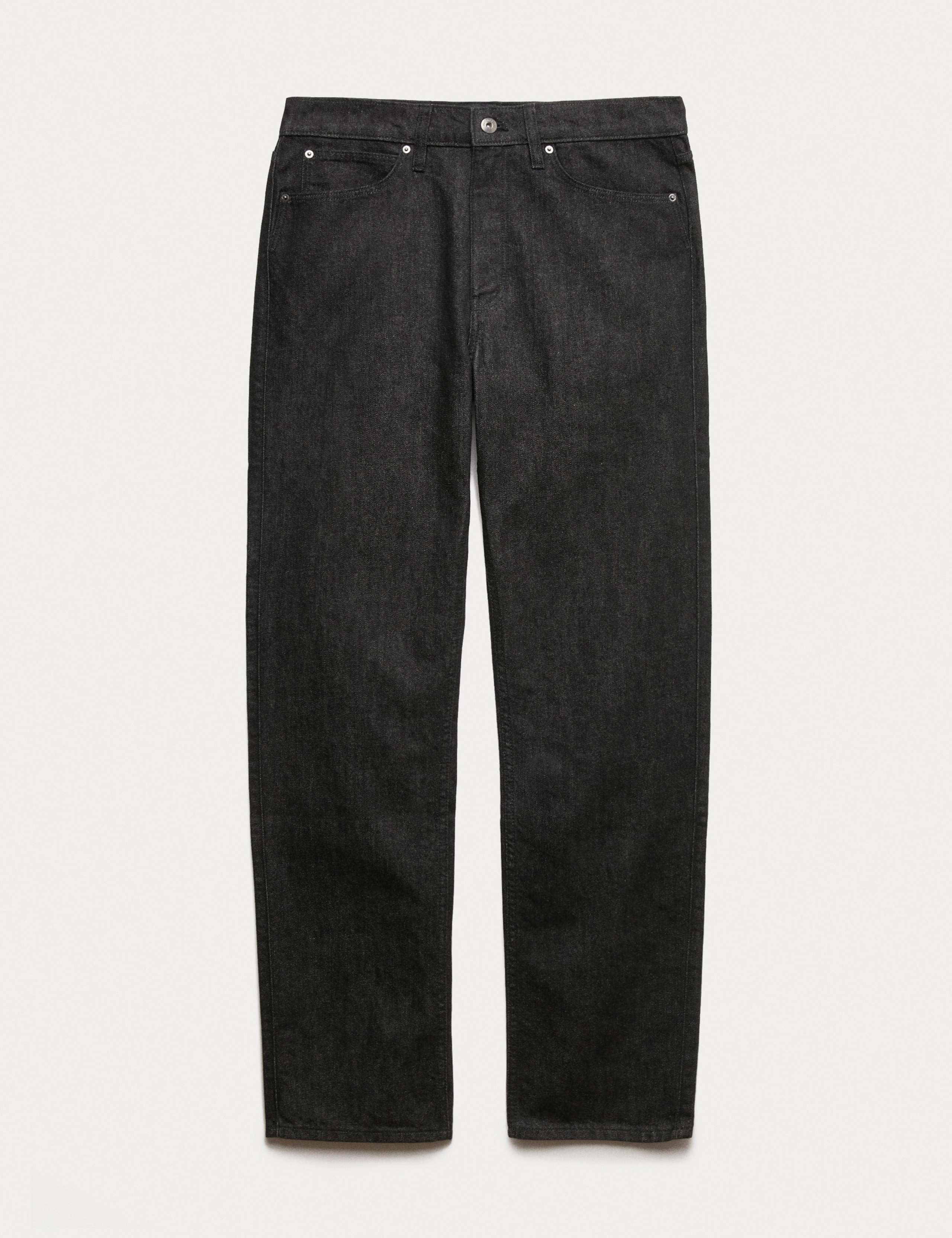 Straight Fit Jeans with Wool 2 of 6