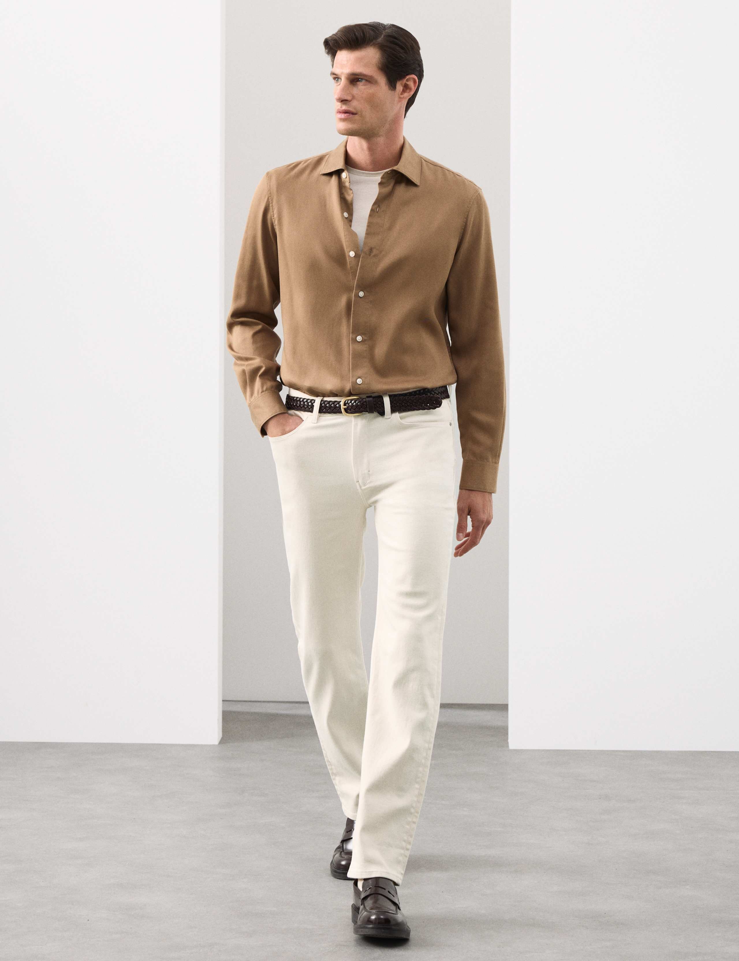 Straight Fit Italian Soft Touch Jeans 4 of 7