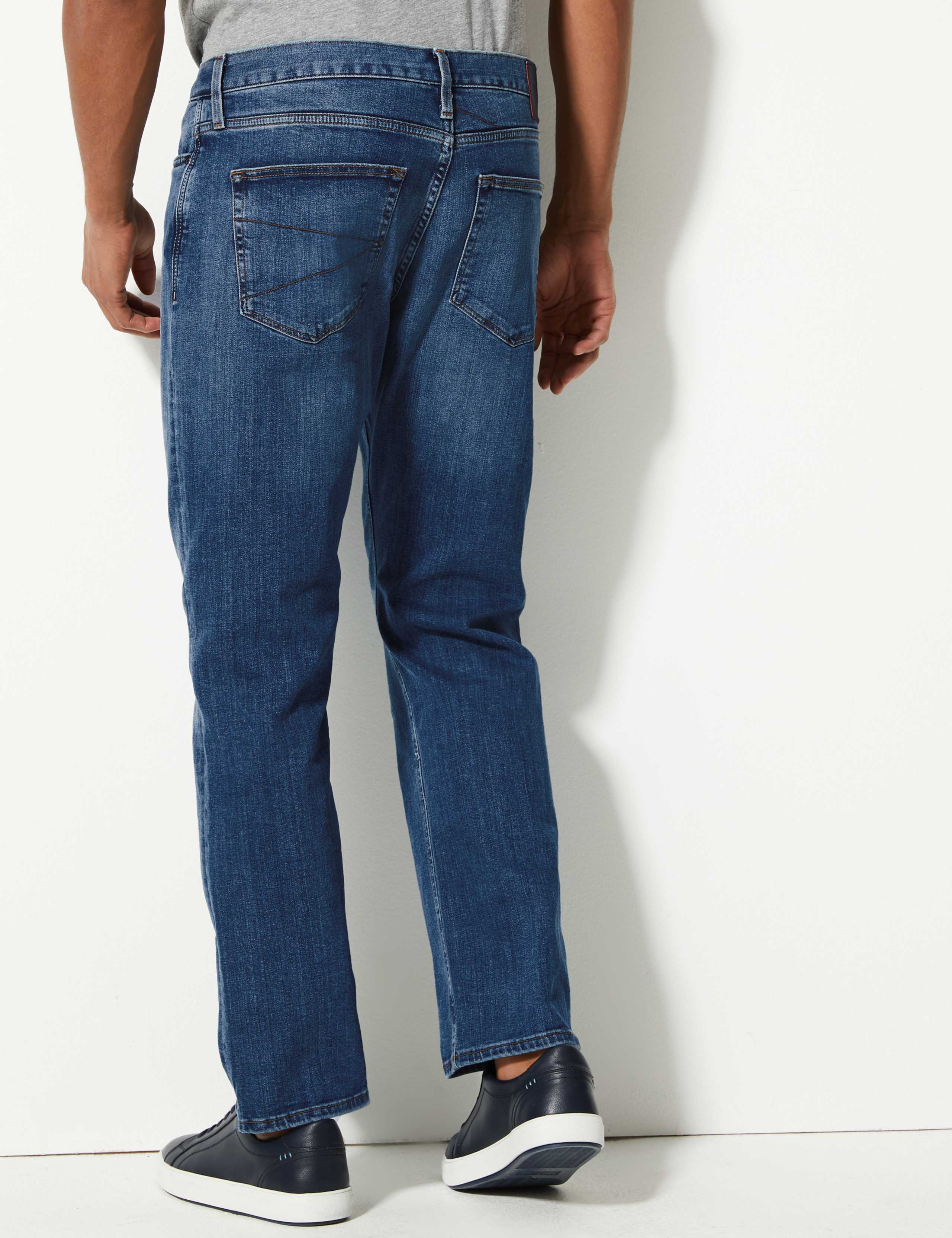Straight Fit Stretch Jeans 4 of 6