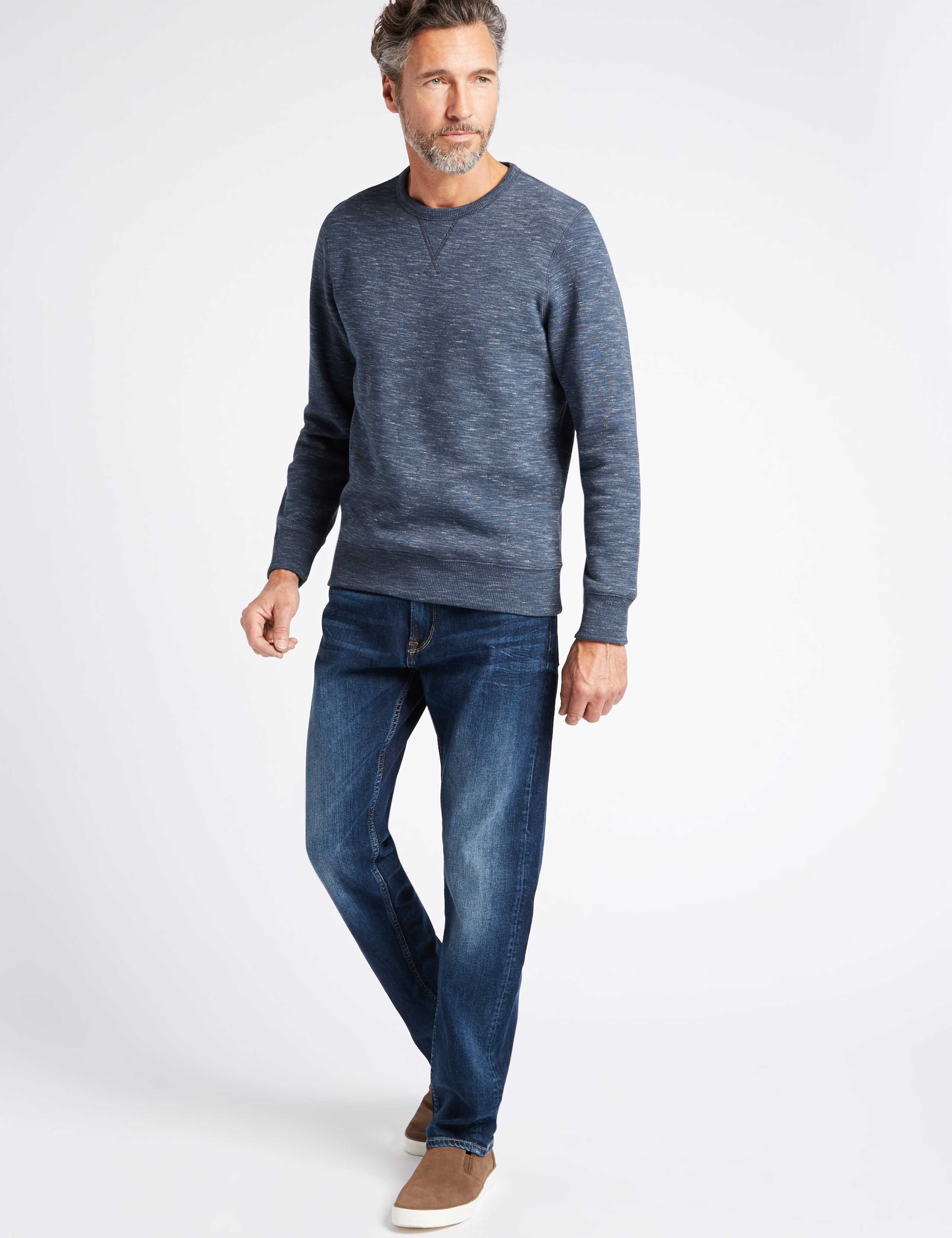 Tapered Fit Stretch Jeans 1 of 6