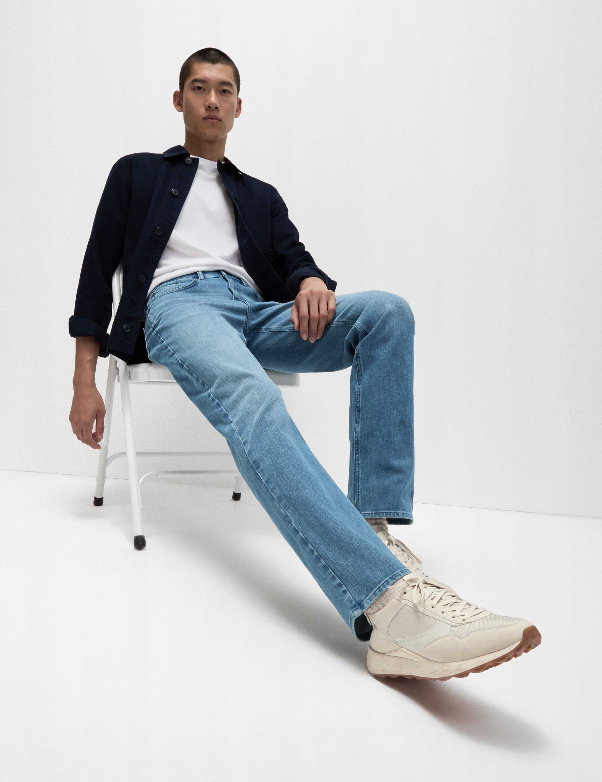 Straight Fit 360 Flex Stretch Jeans 4 of 6