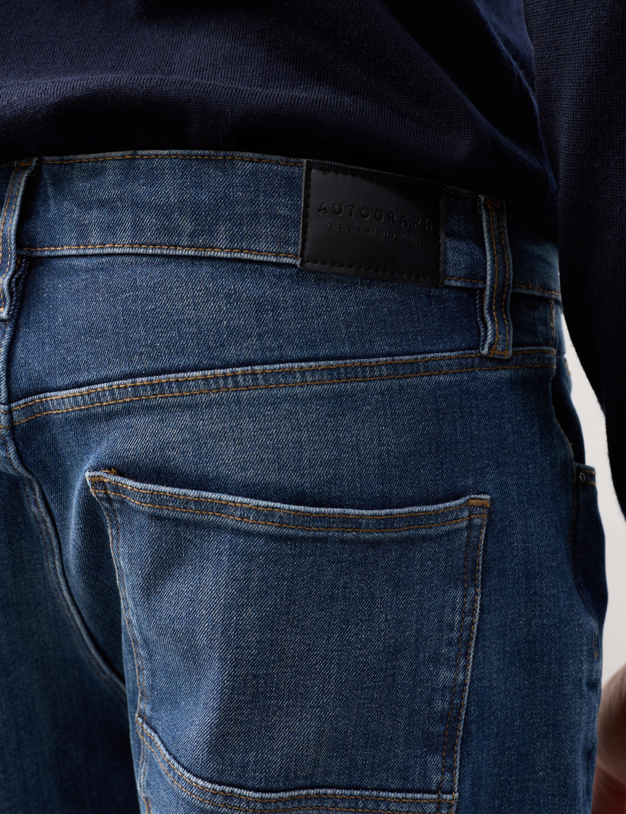 Straight Fit 360 Flex Stretch Jeans 4 of 7