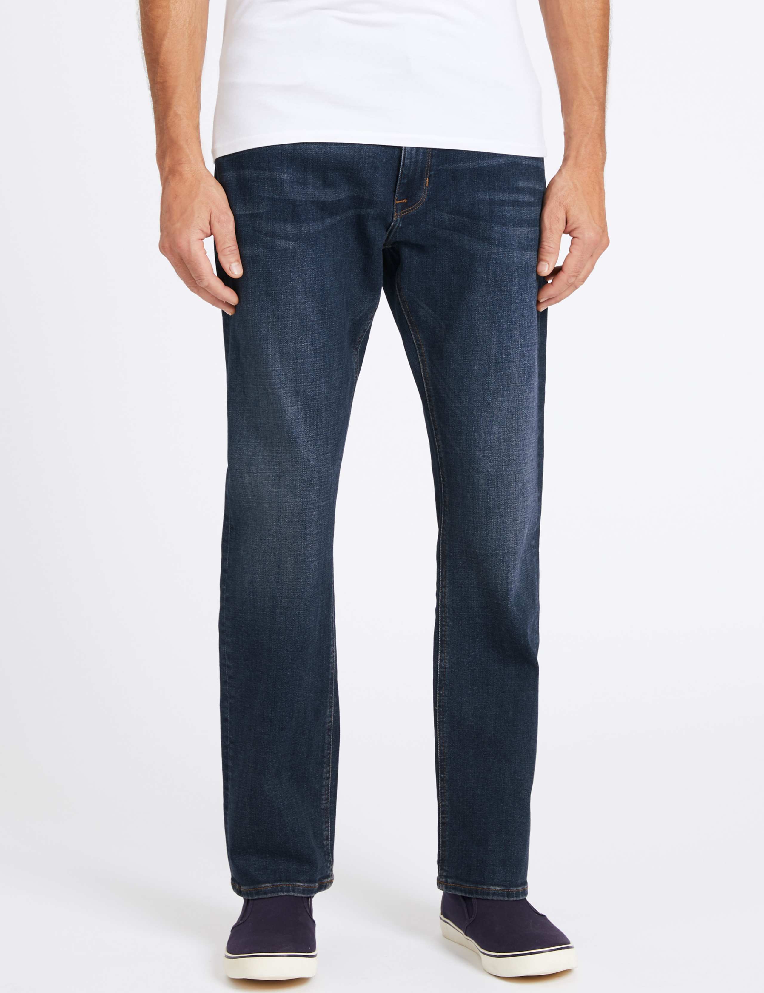 Straight Fit Stretch Jeans 1 of 5