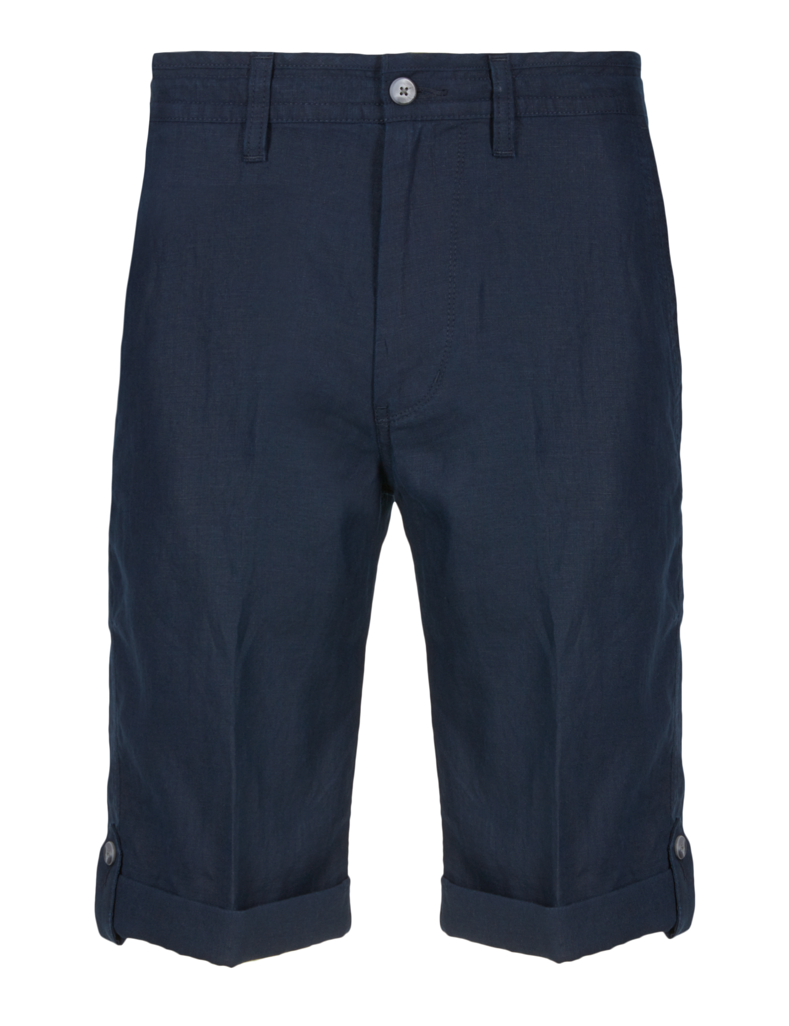 Pure Linen Adjustable Hem Shorts 2 of 3