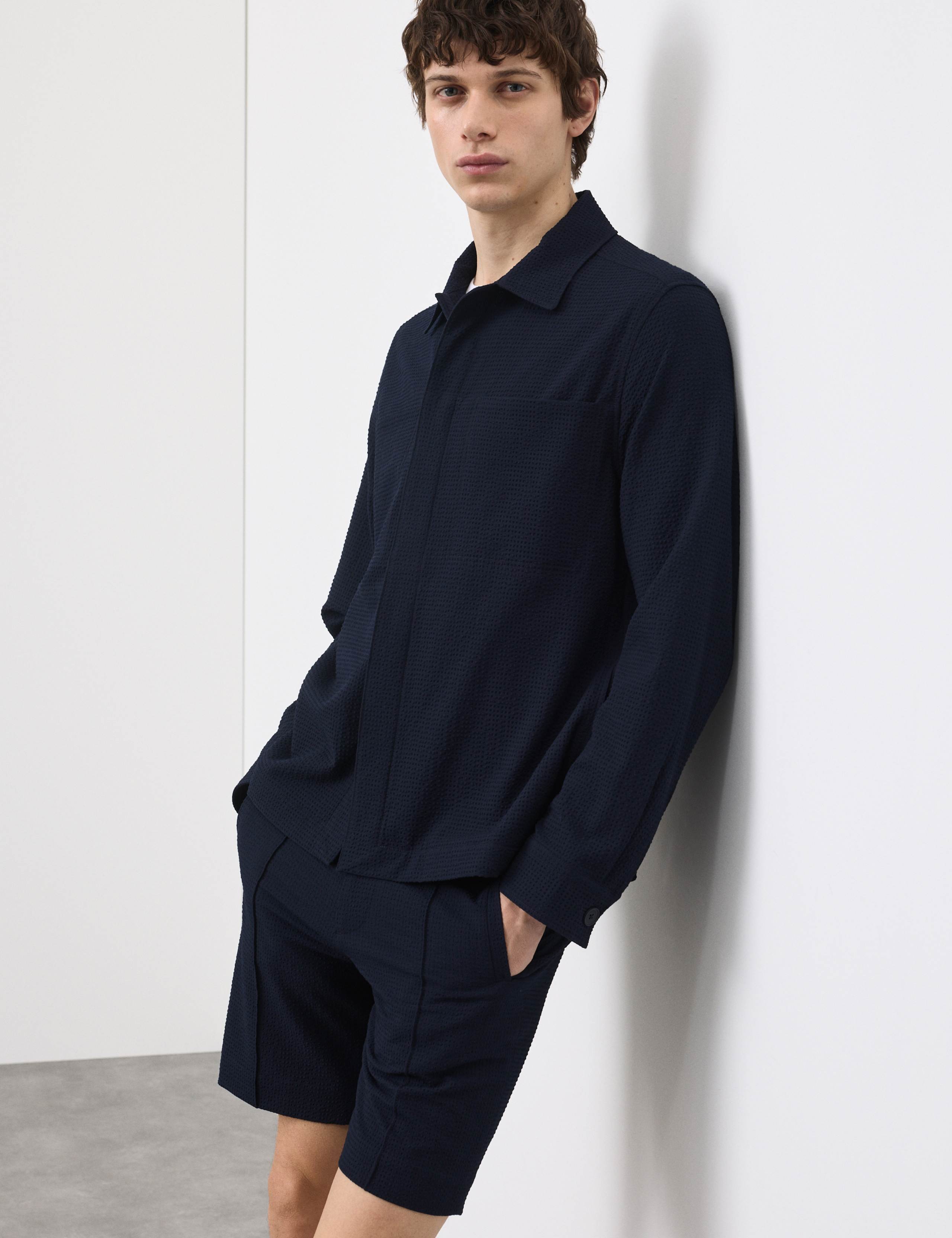 Smart Seersucker Stretch Shorts 4 of 6