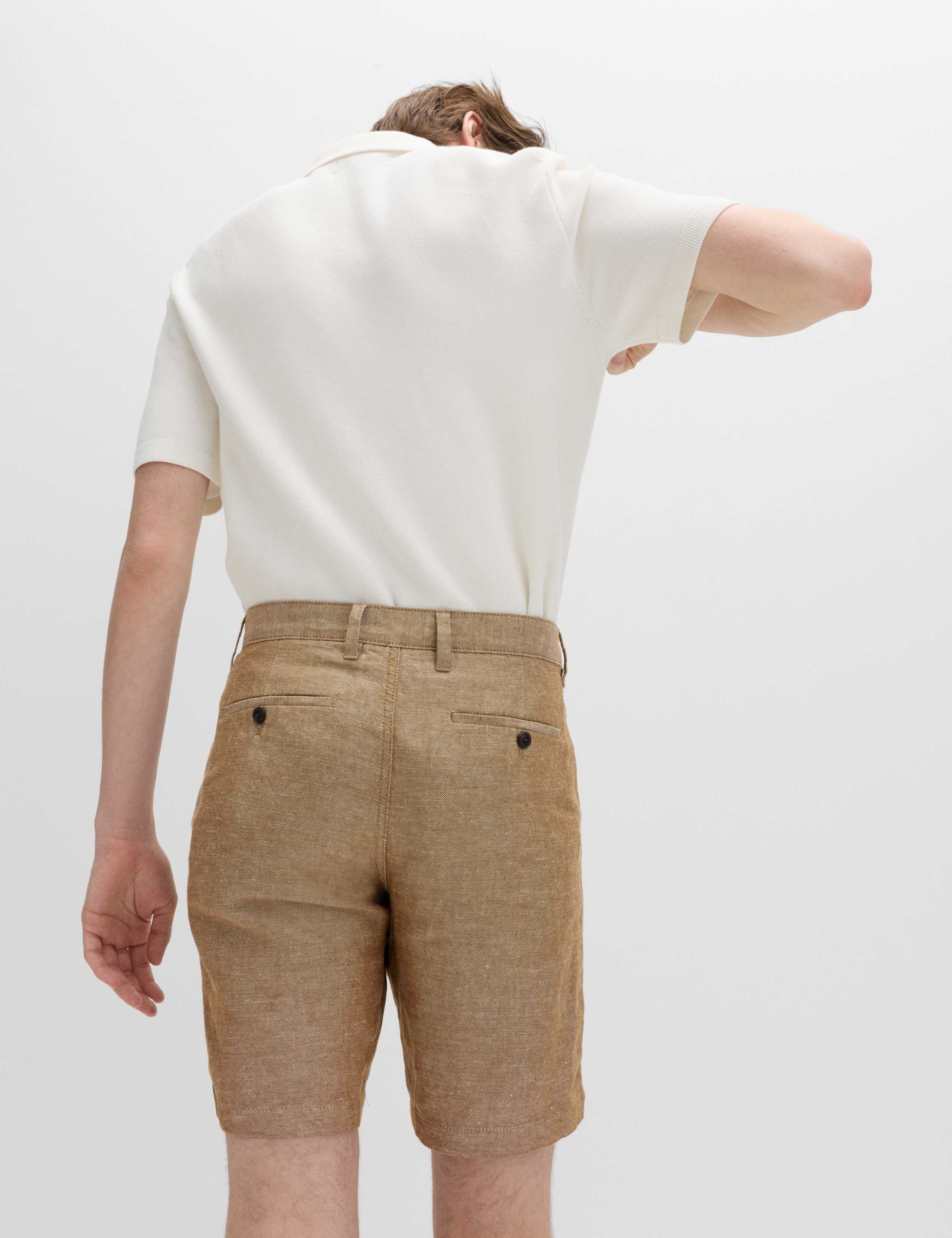 Linen Blend Chino Shorts 6 of 7