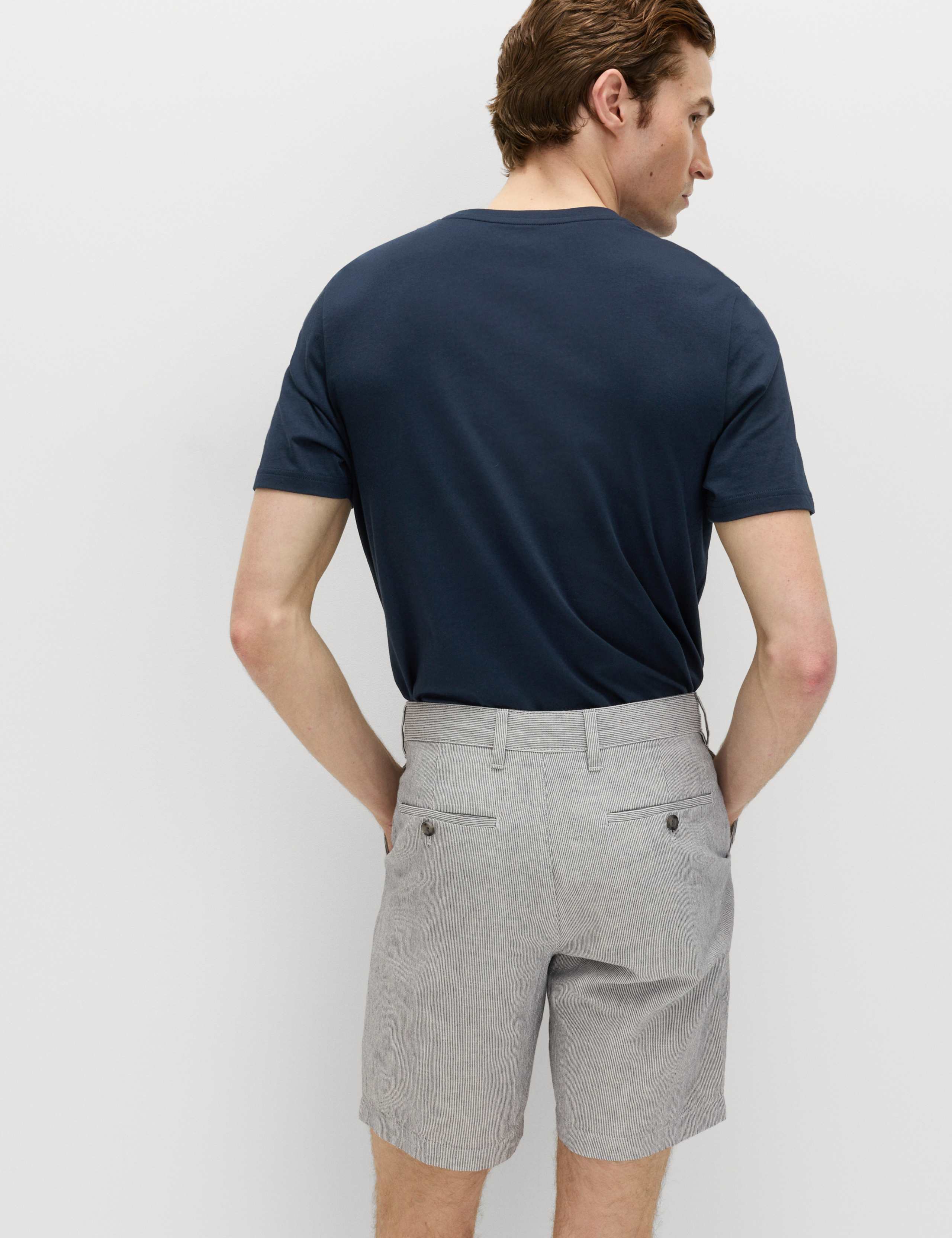 Linen Blend Chino Shorts 5 of 6