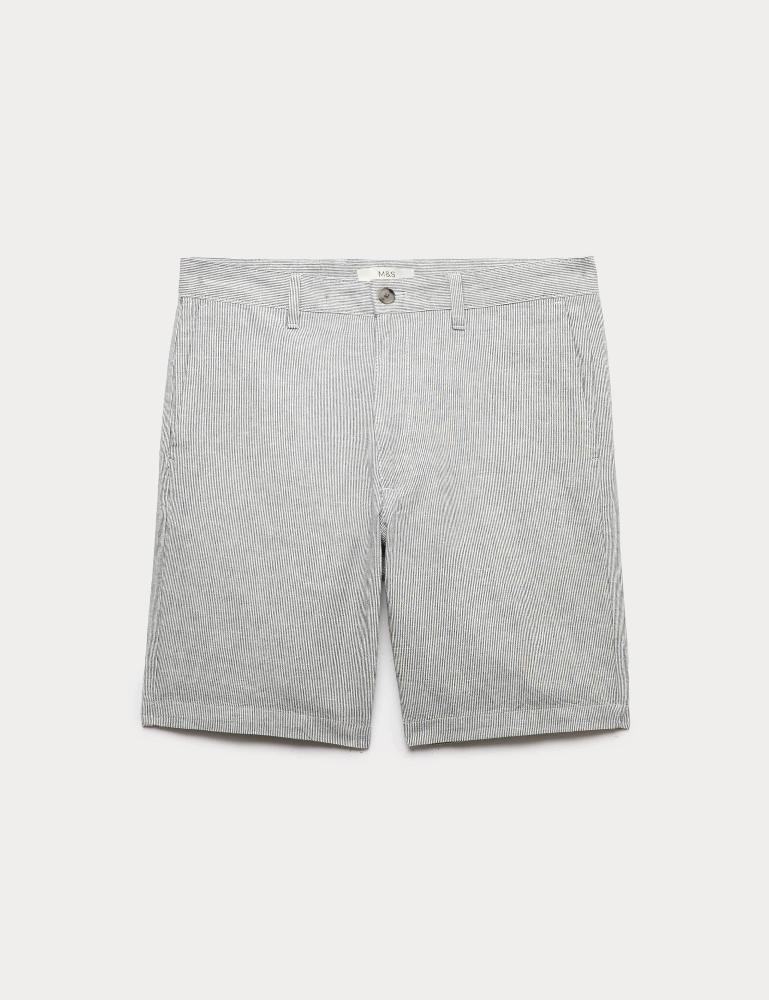 Linen Blend Chino Shorts 2 of 6