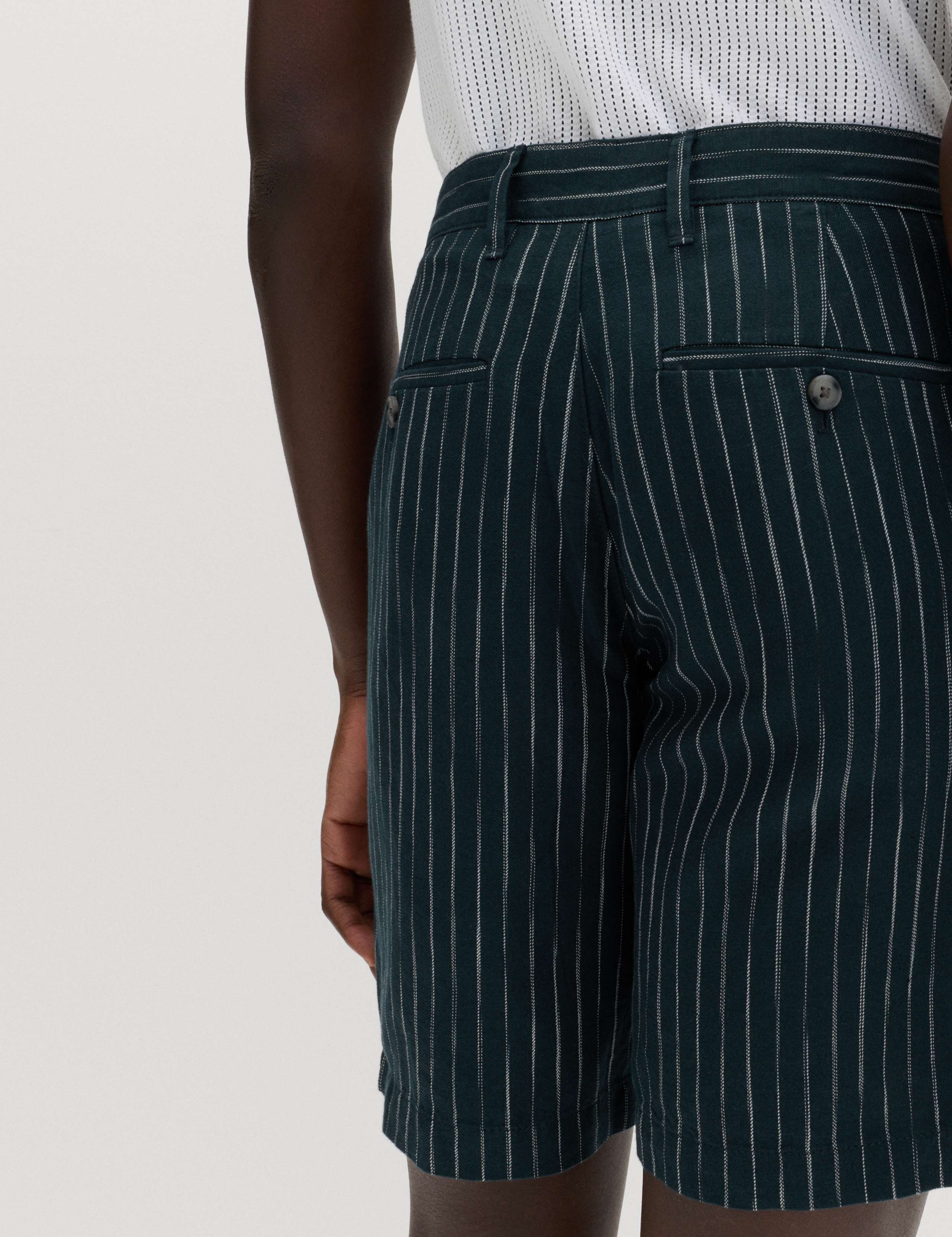 Linen Blend Chino Shorts 5 of 6