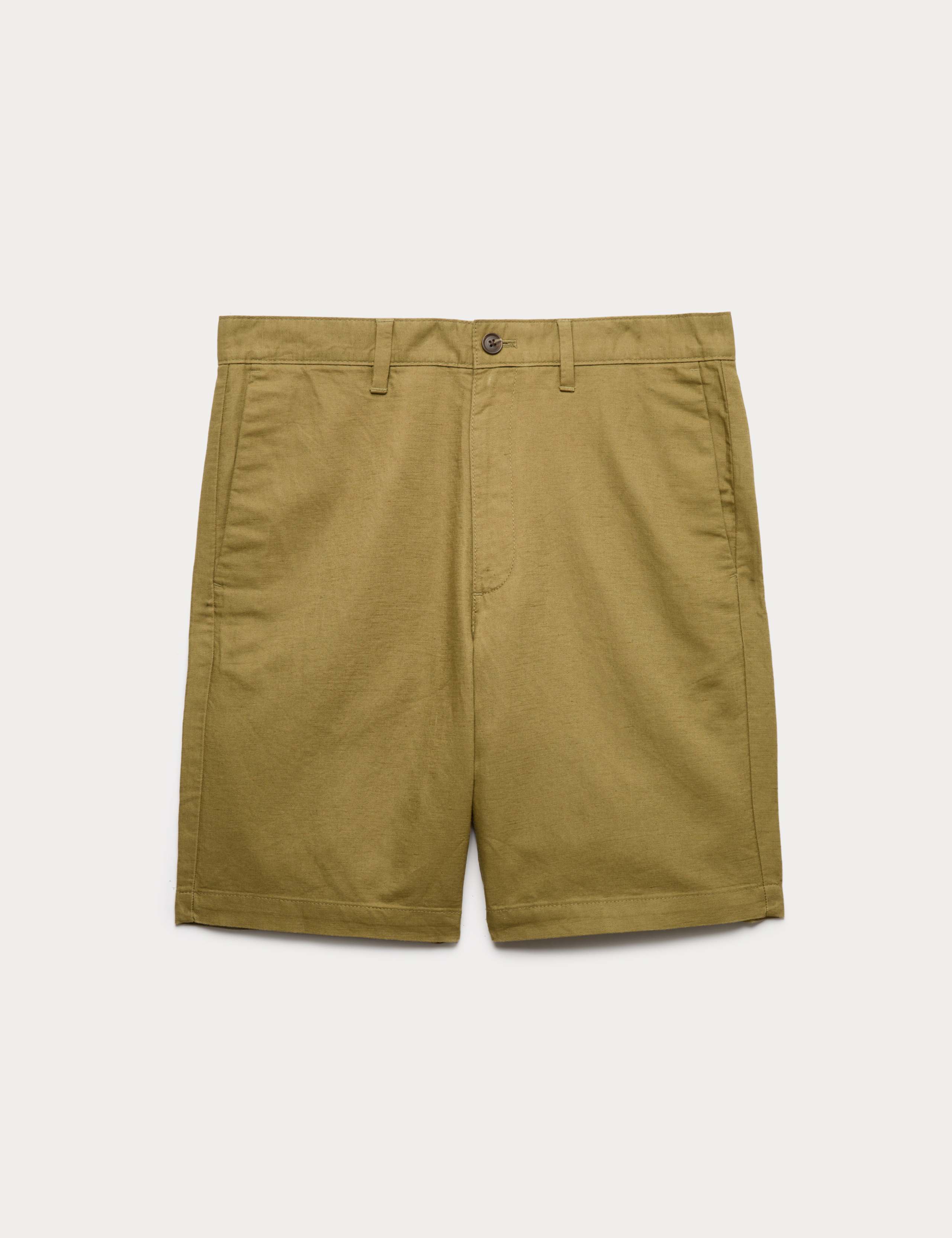 Linen Blend Chino Shorts 2 of 5
