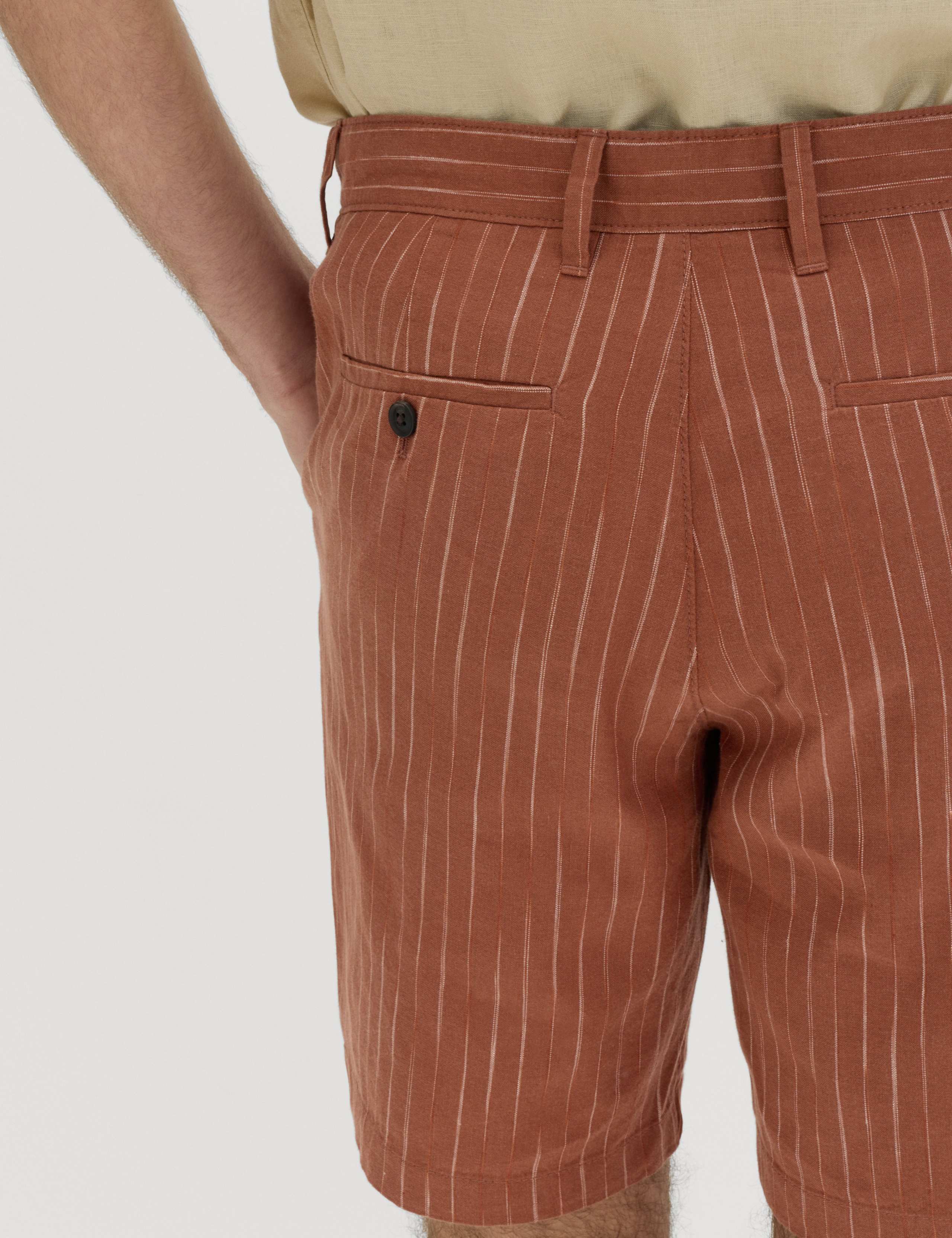 Linen Blend Chino Shorts 6 of 6