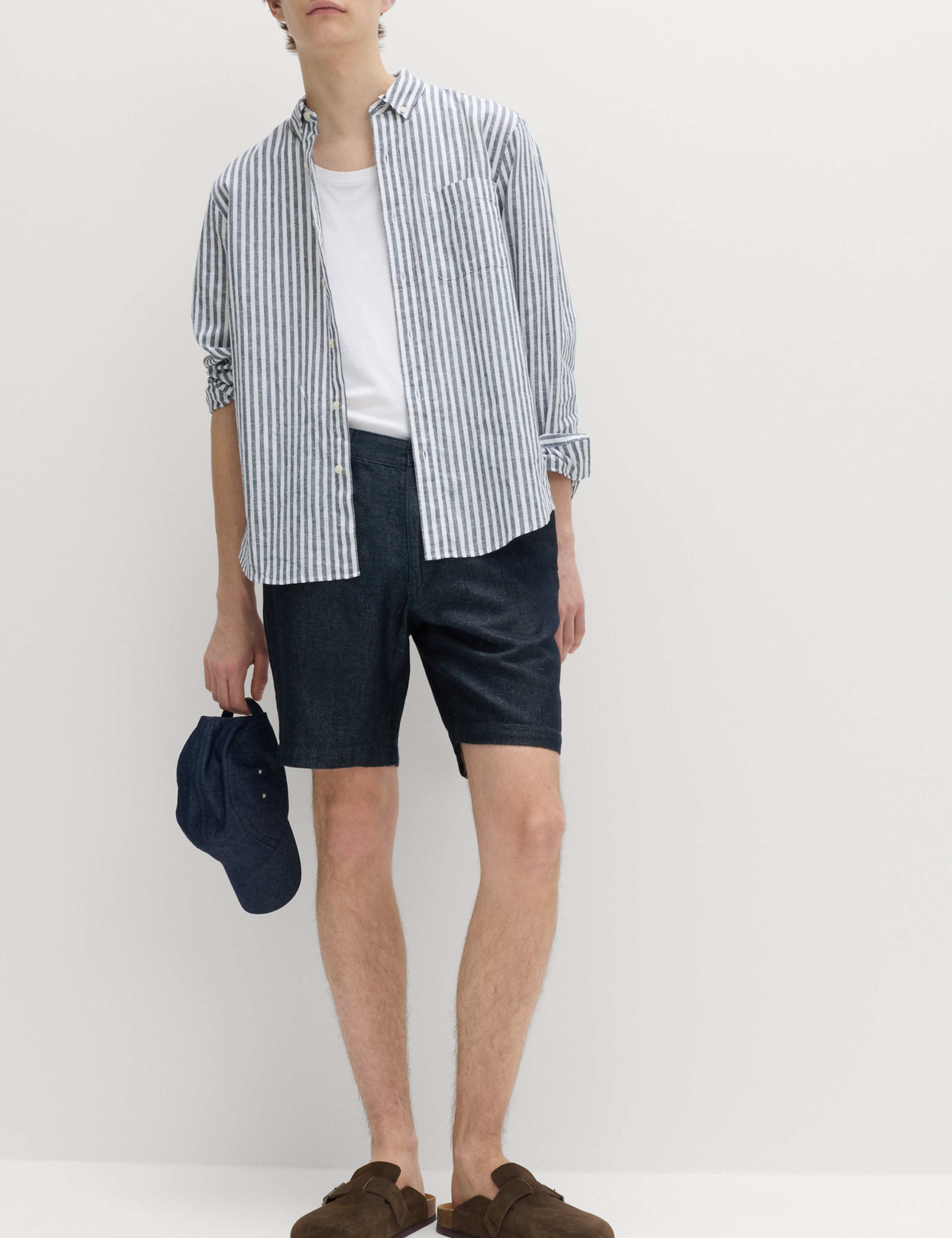 Linen Blend Chino Shorts 3 of 6