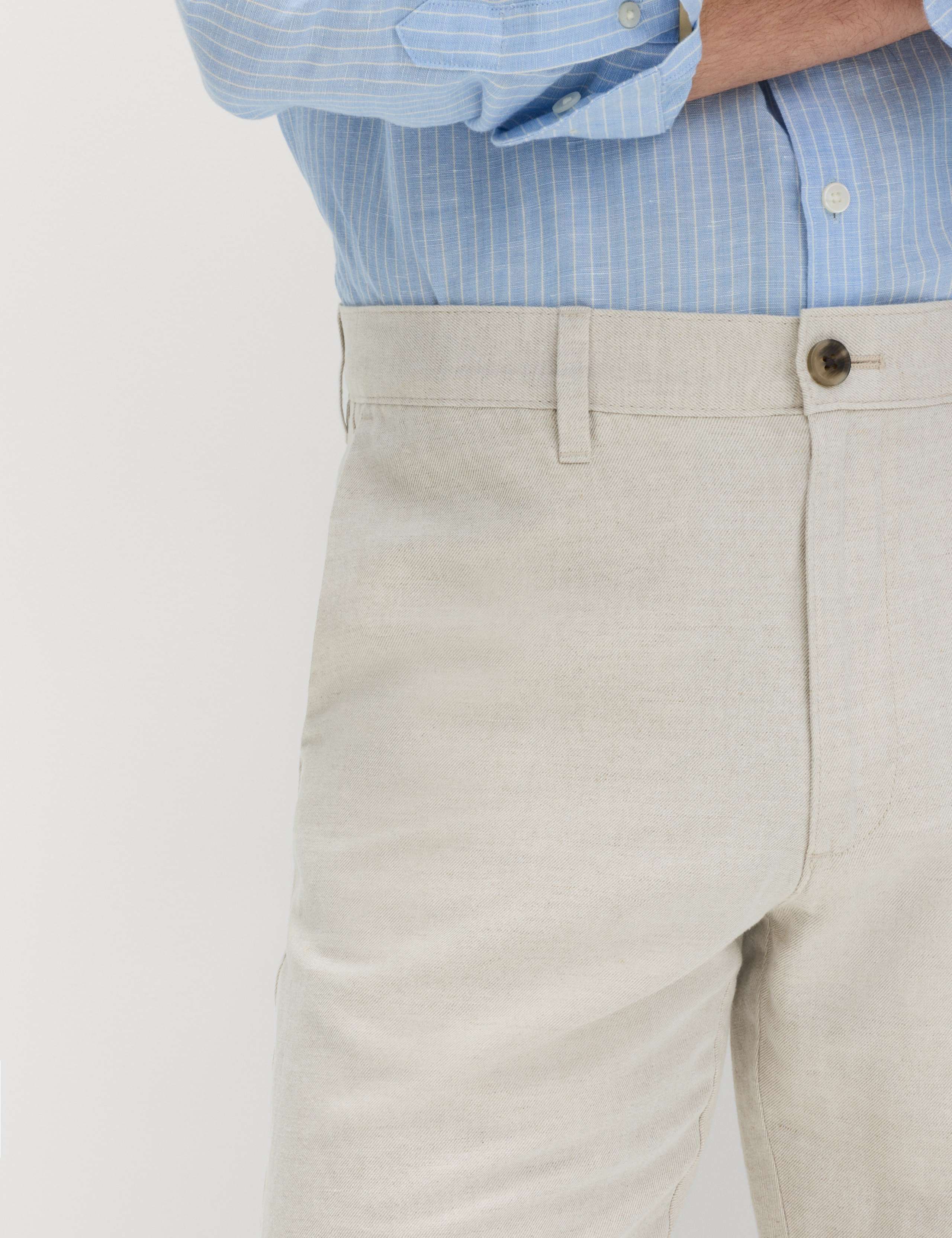 Linen Blend Chino Shorts 3 of 6