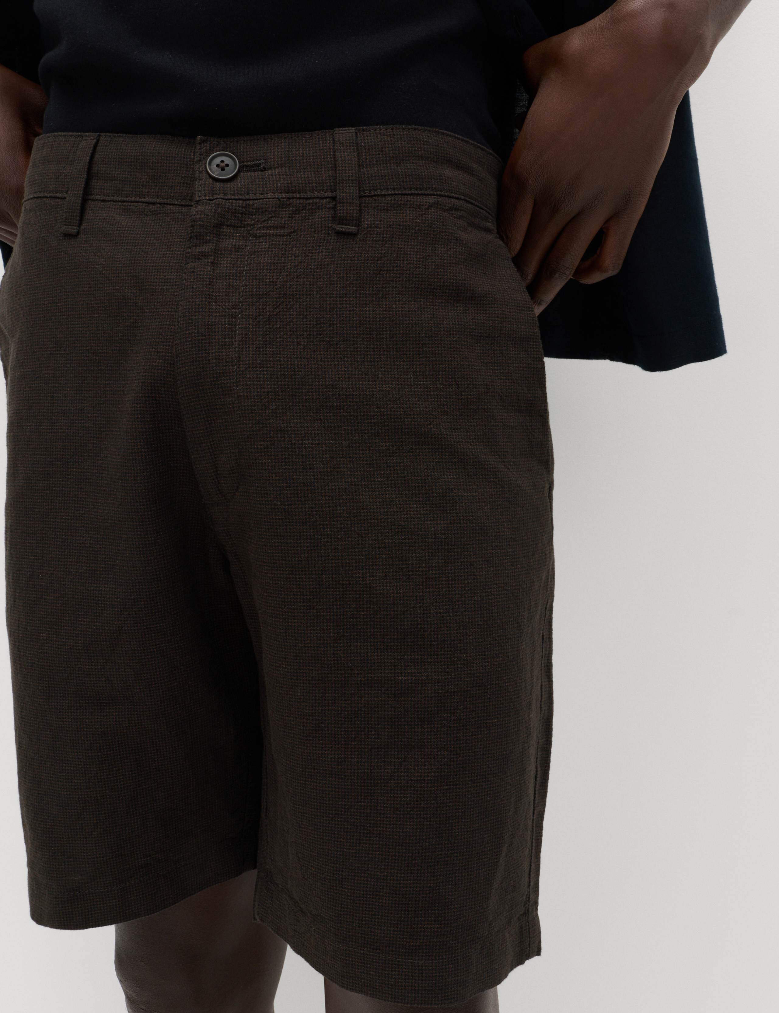 Linen Blend Chino Shorts 3 of 5