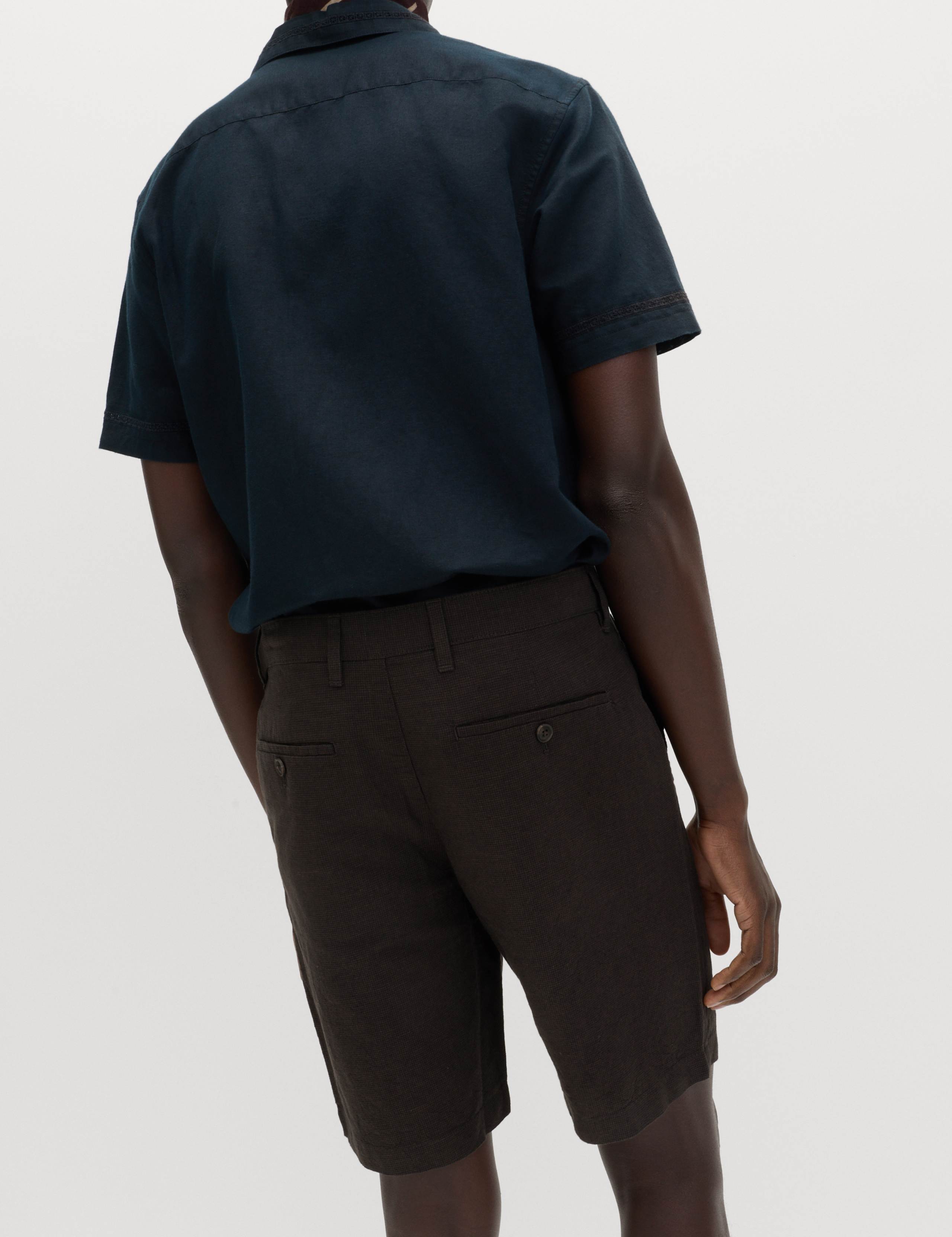 Linen Blend Chino Shorts 4 of 5