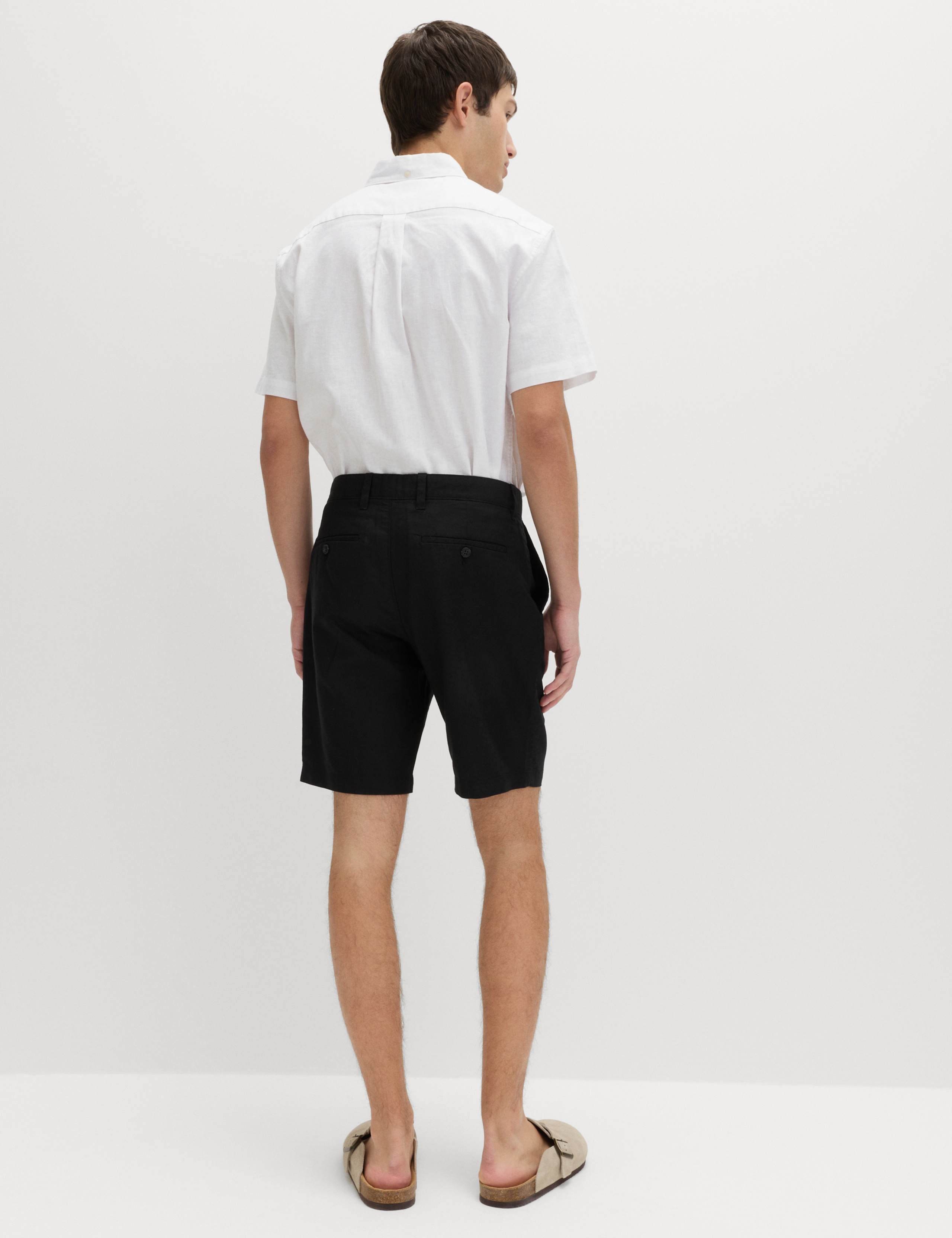 Linen Blend Chino Shorts 4 of 5