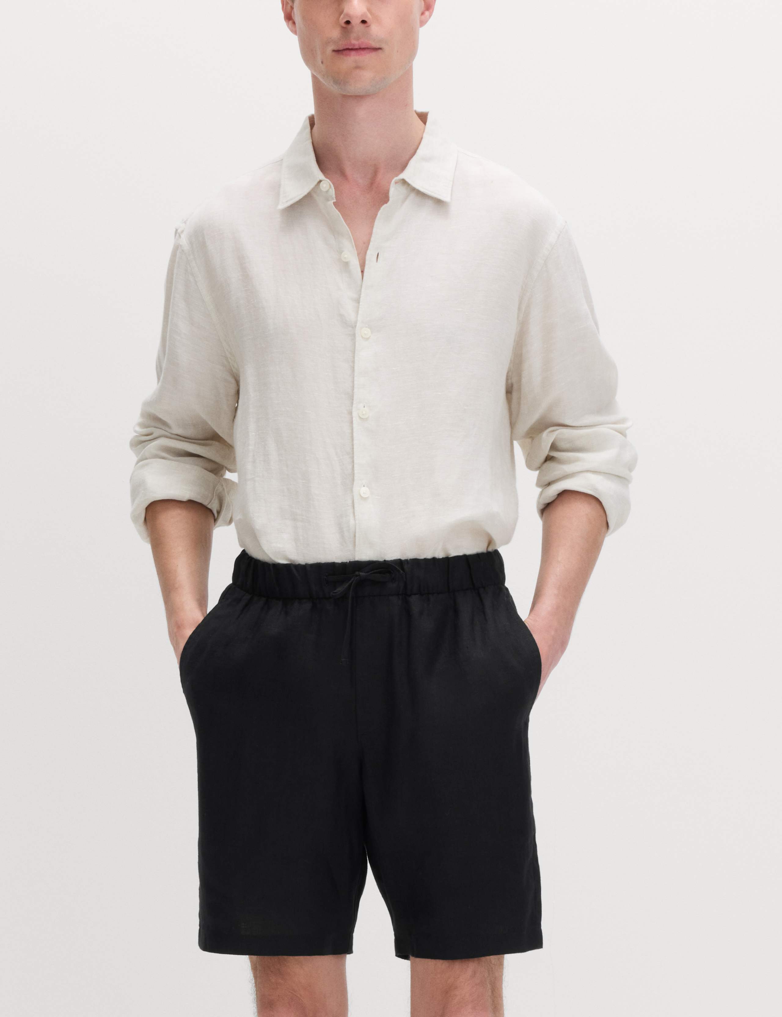 Pure Linen Lighter Weight Shorts 1 of 6