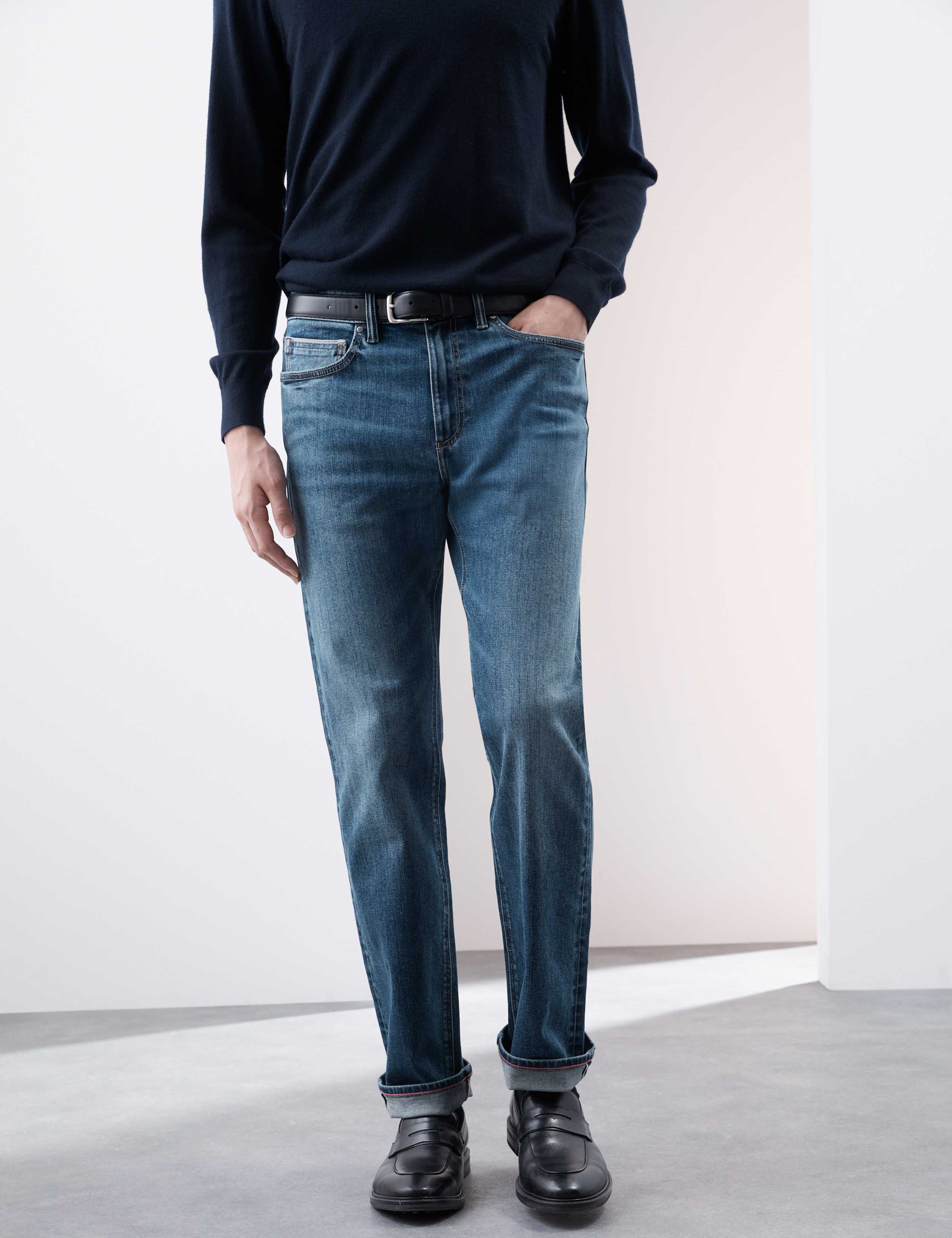 Straight Fit Japanese Selvedge Jeans 6 of 6