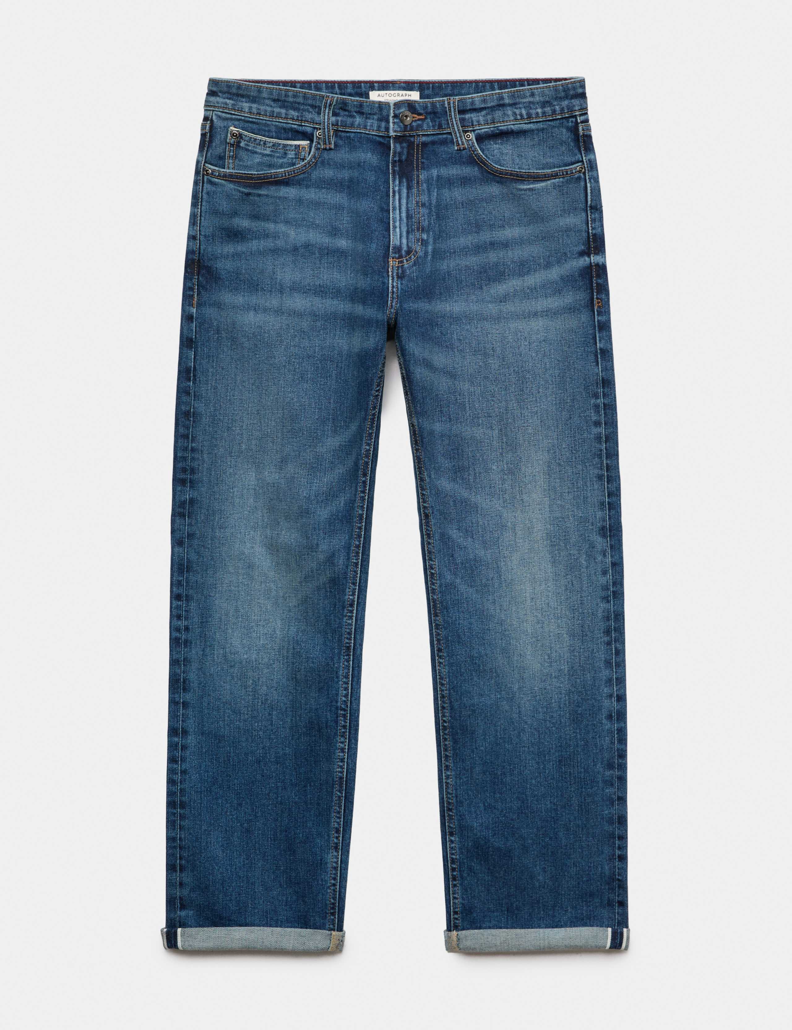Straight Fit Japanese Selvedge Jeans 2 of 6