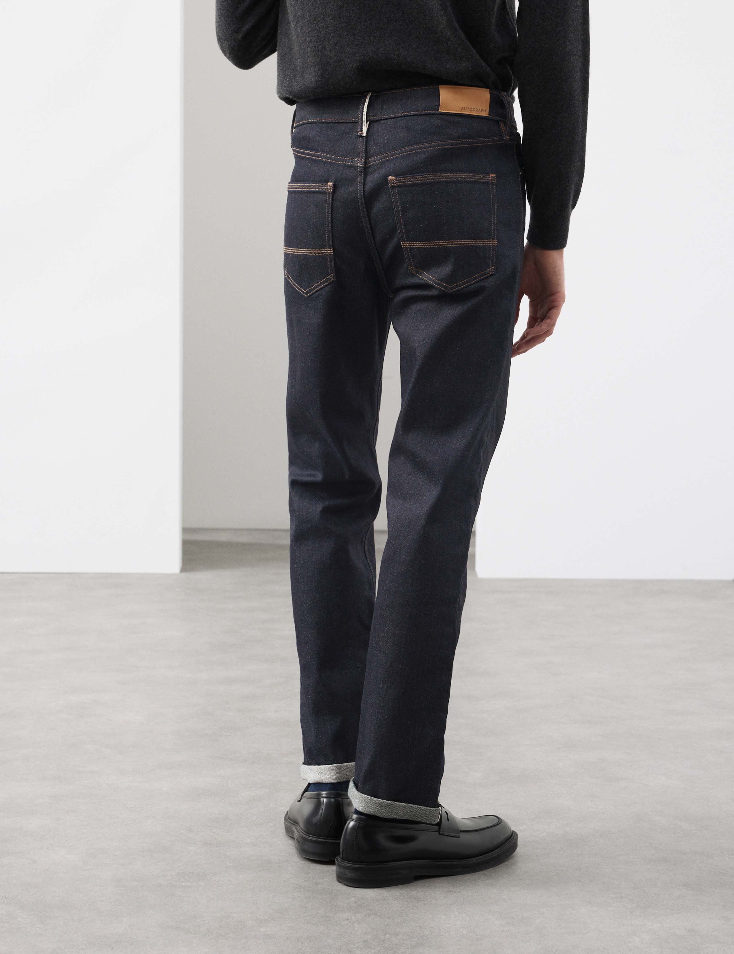 Straight Fit Japanese Selvedge Jeans 3 of 7