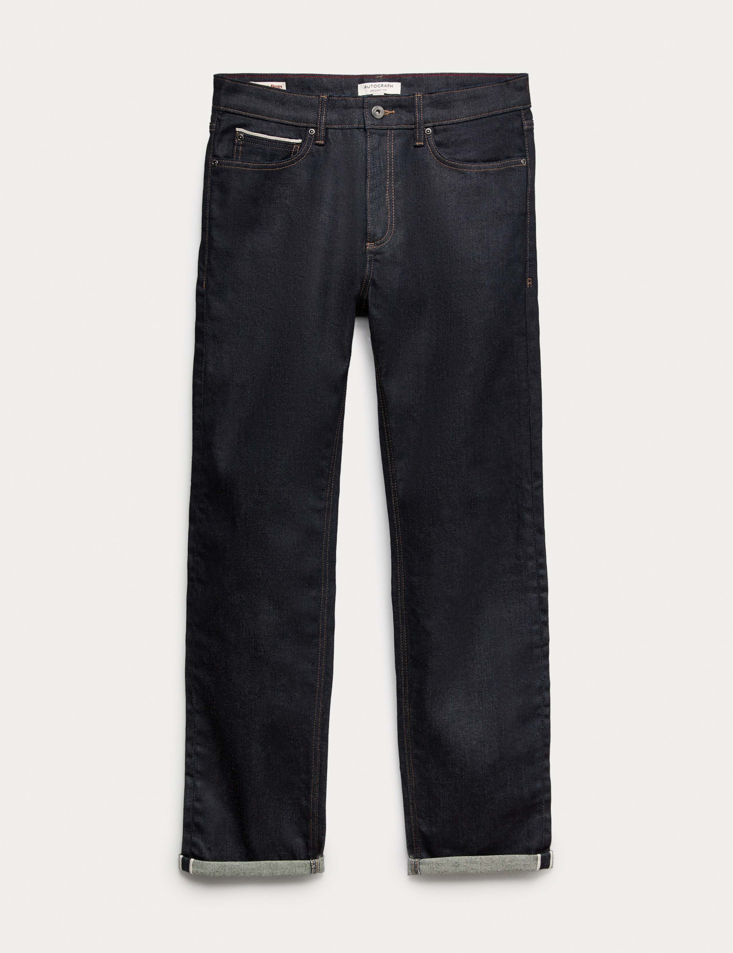 Straight Fit Japanese Selvedge Jeans 2 of 7