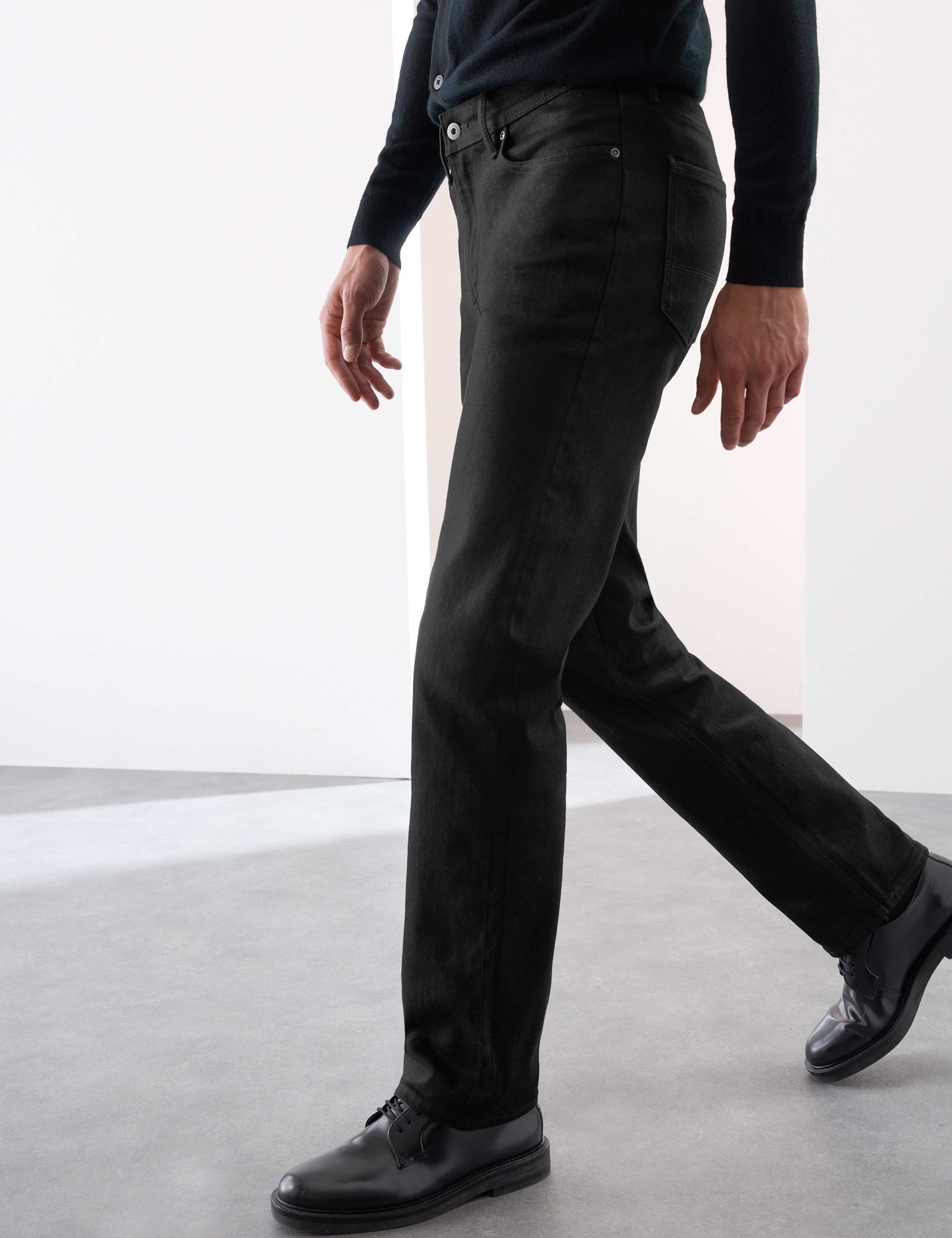 Straight Fit Japanese Selvedge Jeans 1 of 6